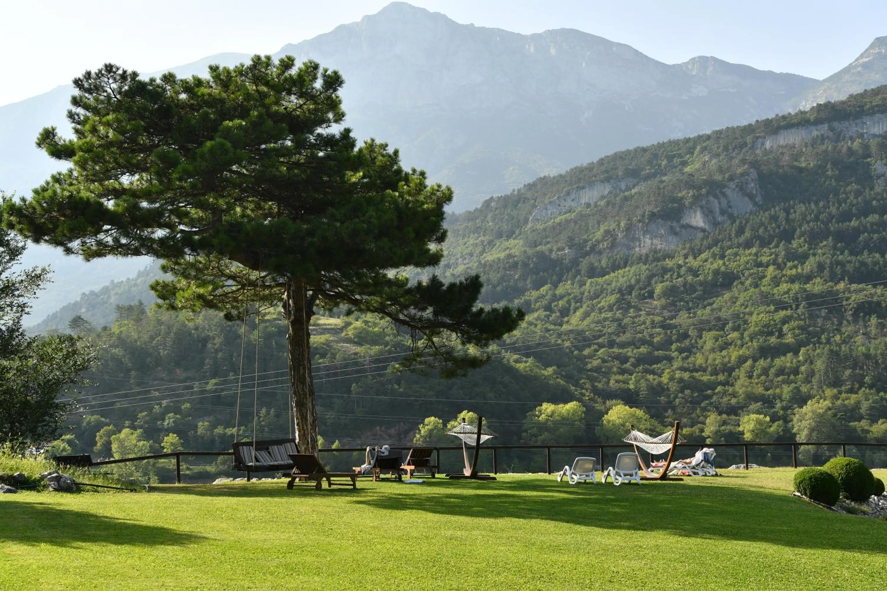 Garden in Hotel Lilla'