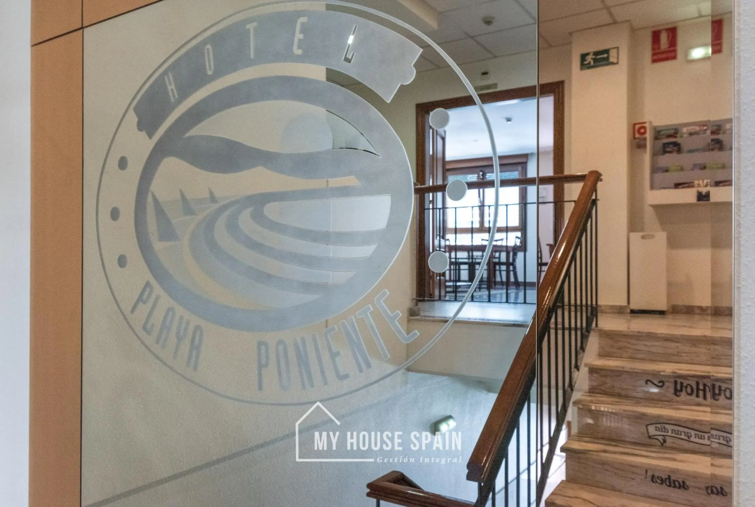 Property logo or sign in Hotel Playa Poniente