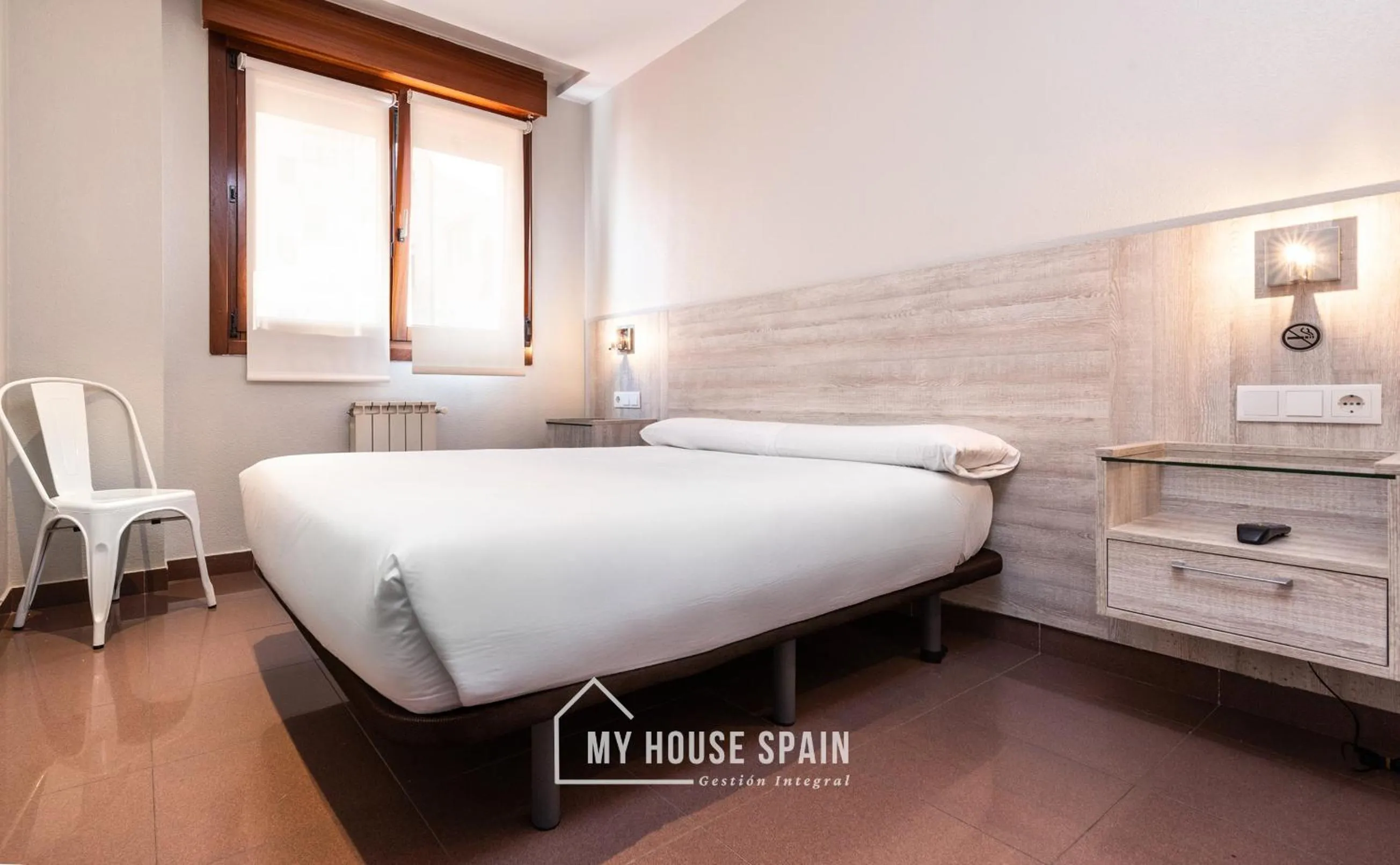 Bed in Hotel Playa Poniente