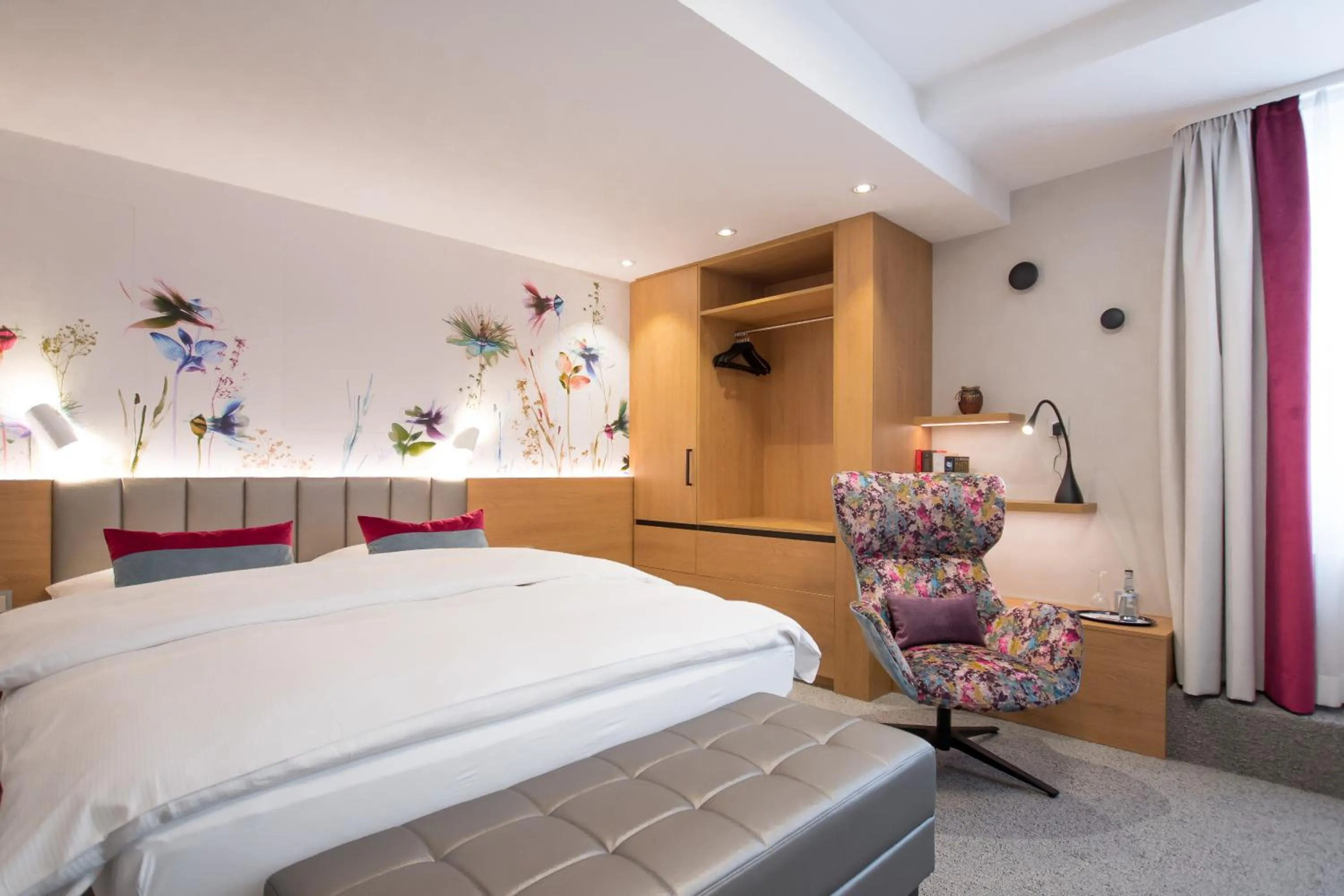 Bed in Hotel Boehler