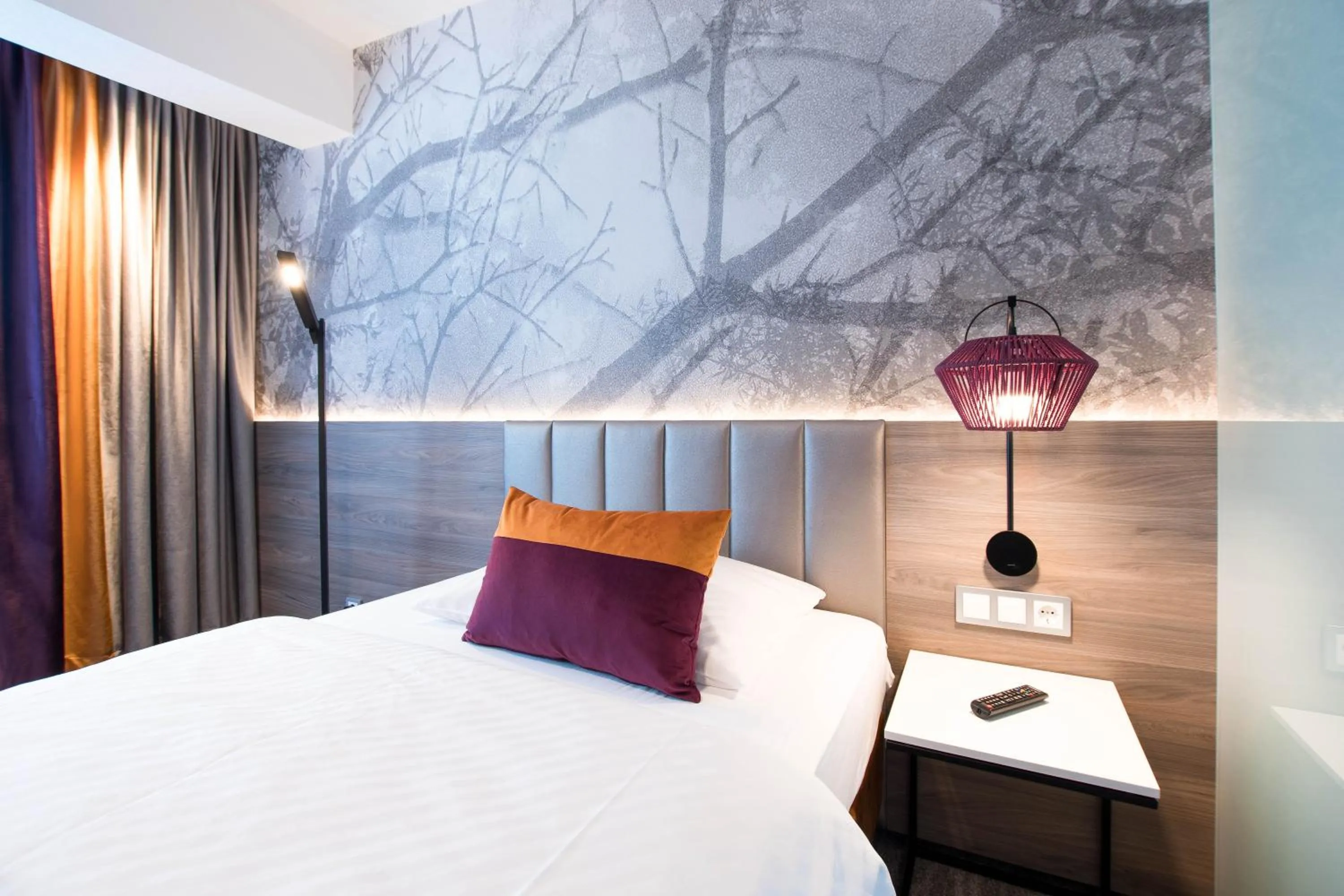 Bed in Hotel Boehler