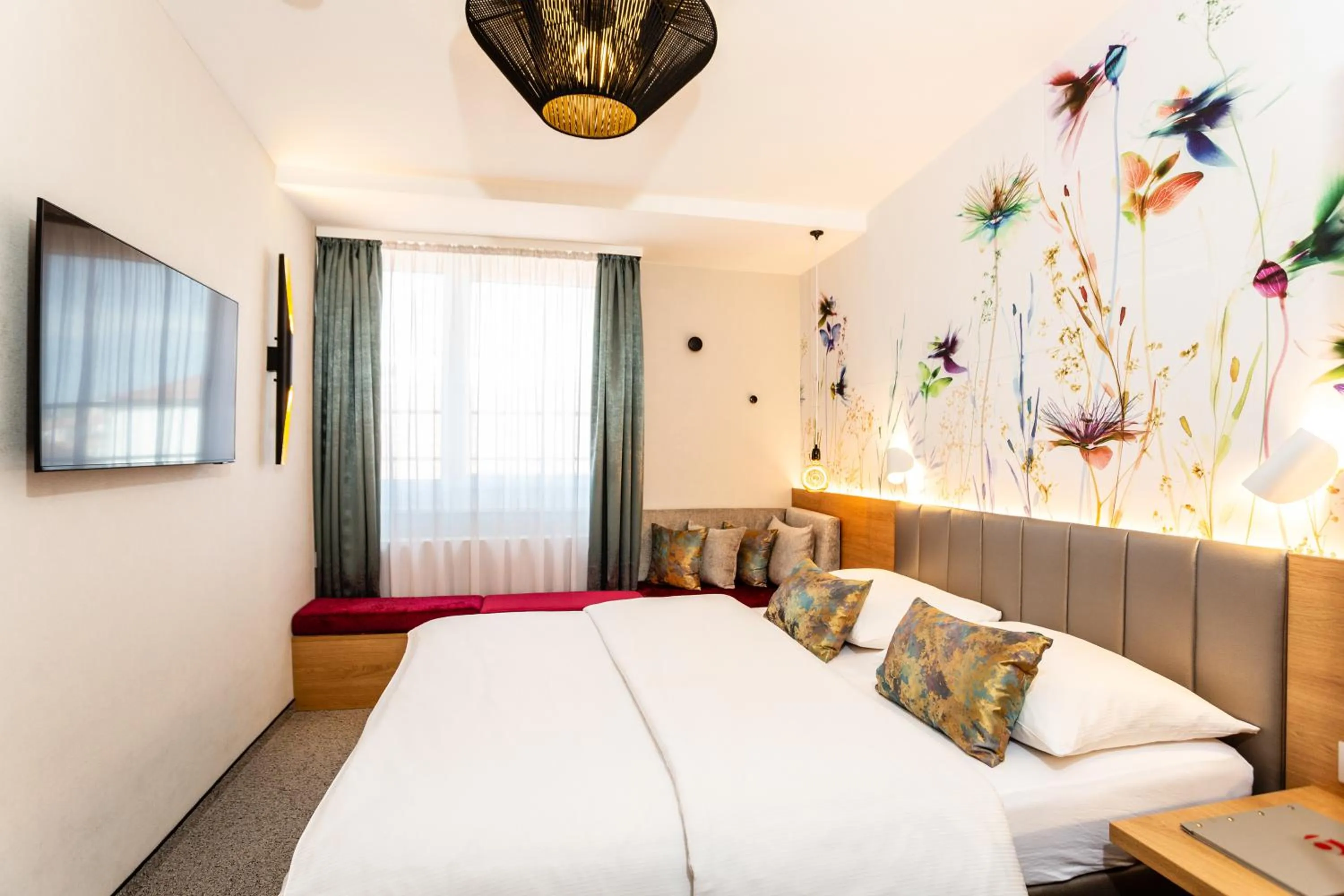 Bed in Hotel Boehler