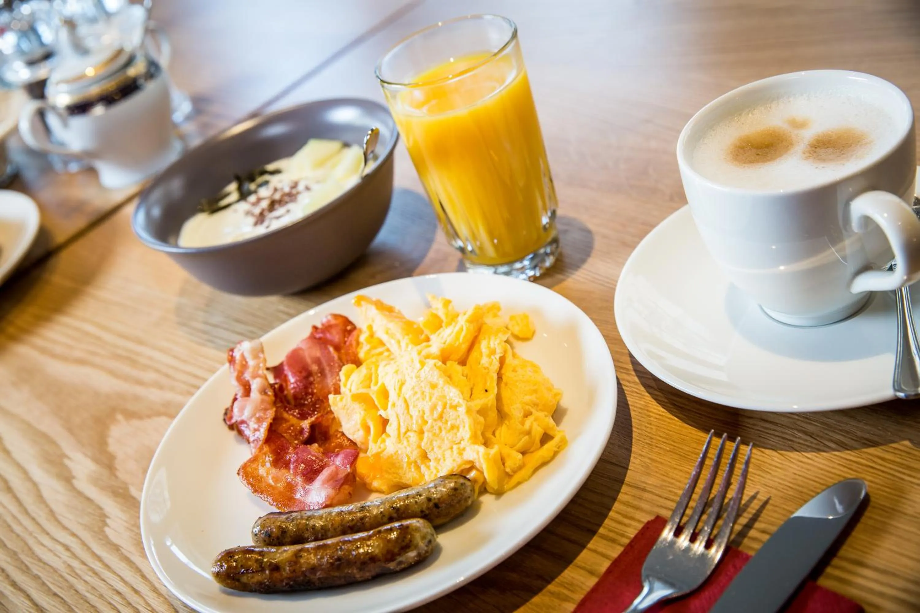 Buffet breakfast in Hotel Boehler