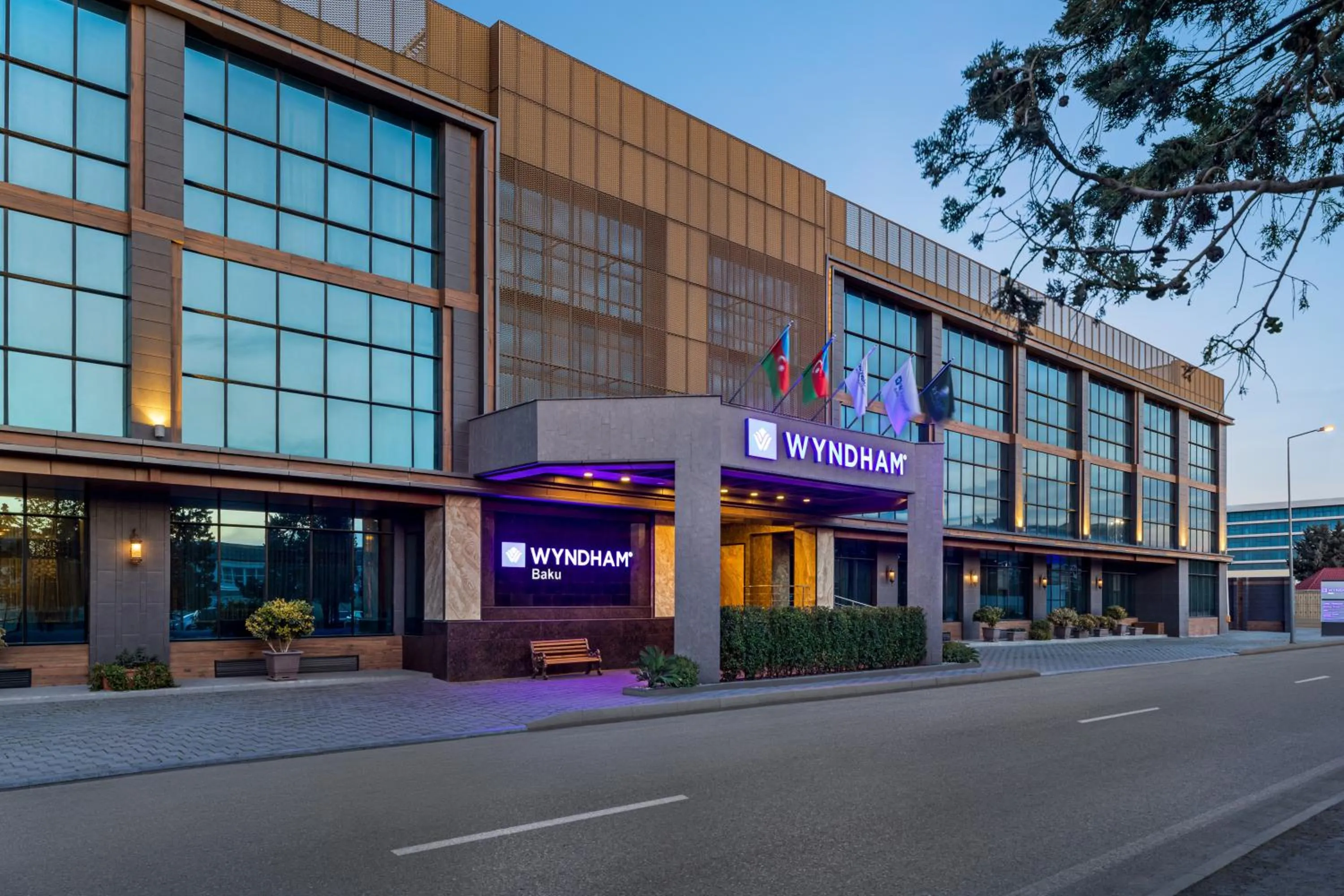 Property building in Wyndham Baku