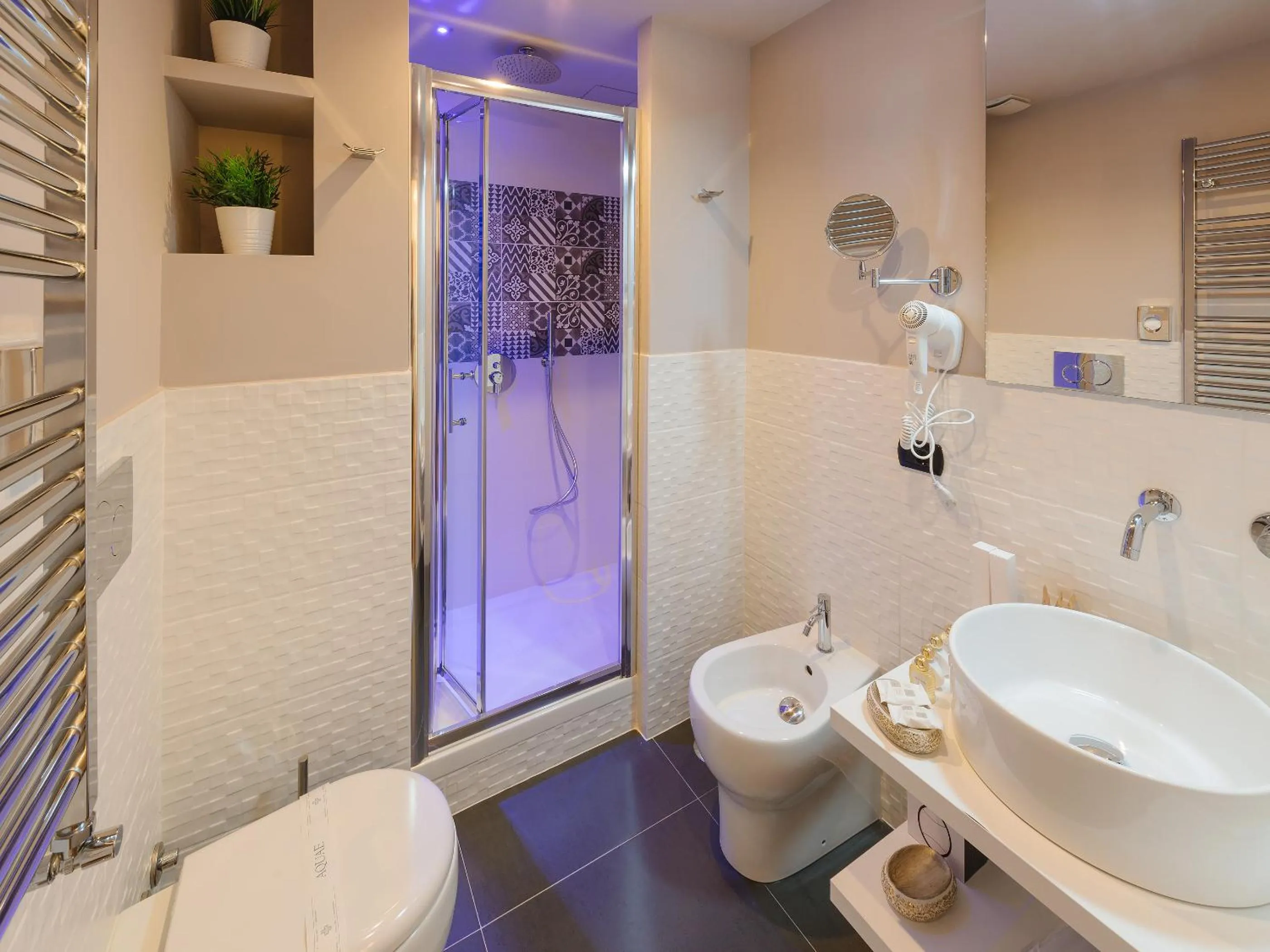 Bathroom in Etruska luxury Trastevere Guesthouse