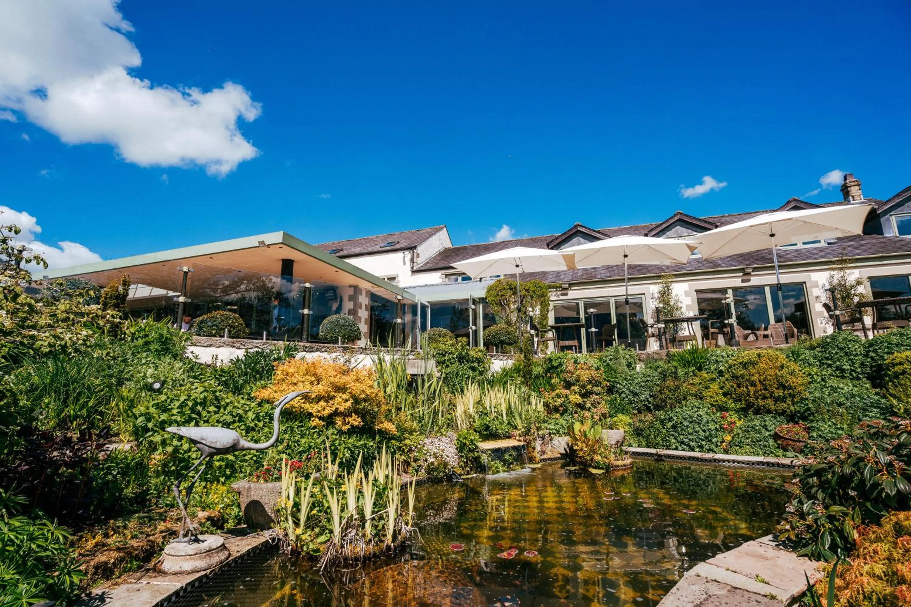 Garden in Gibbon Bridge Hotel