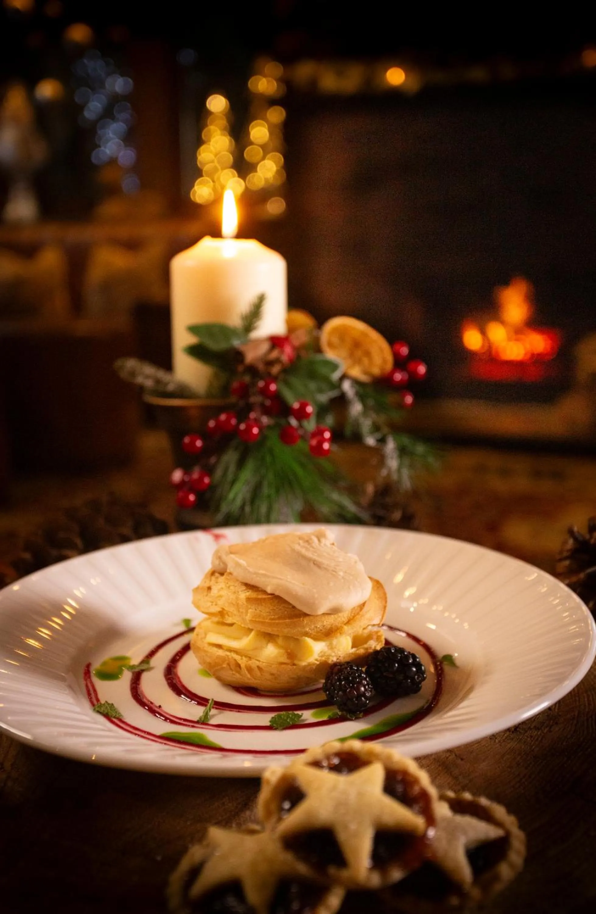 Food in Gibbon Bridge Hotel