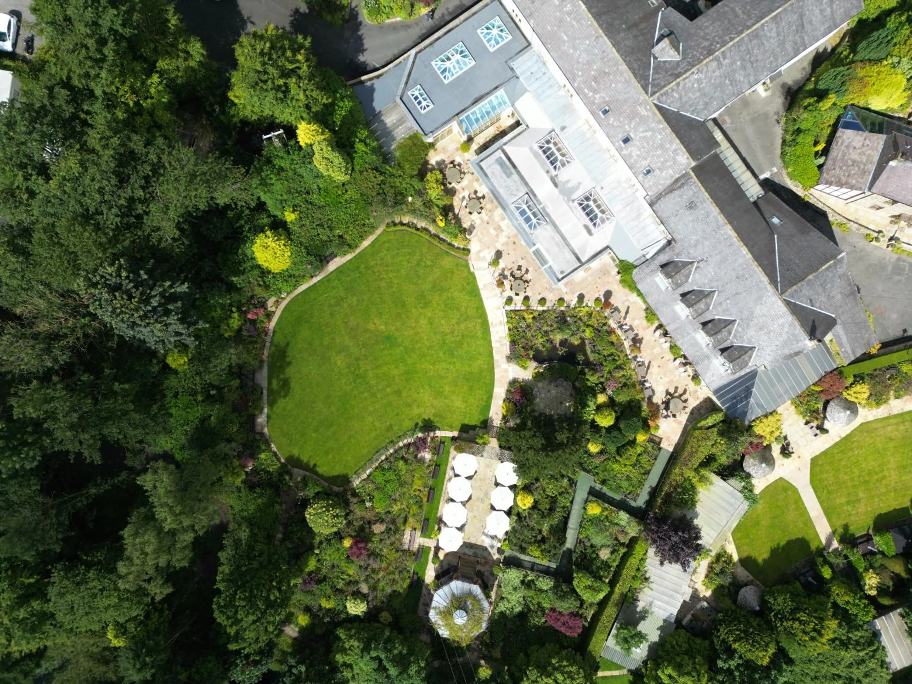 Bird's eye view in Gibbon Bridge Hotel