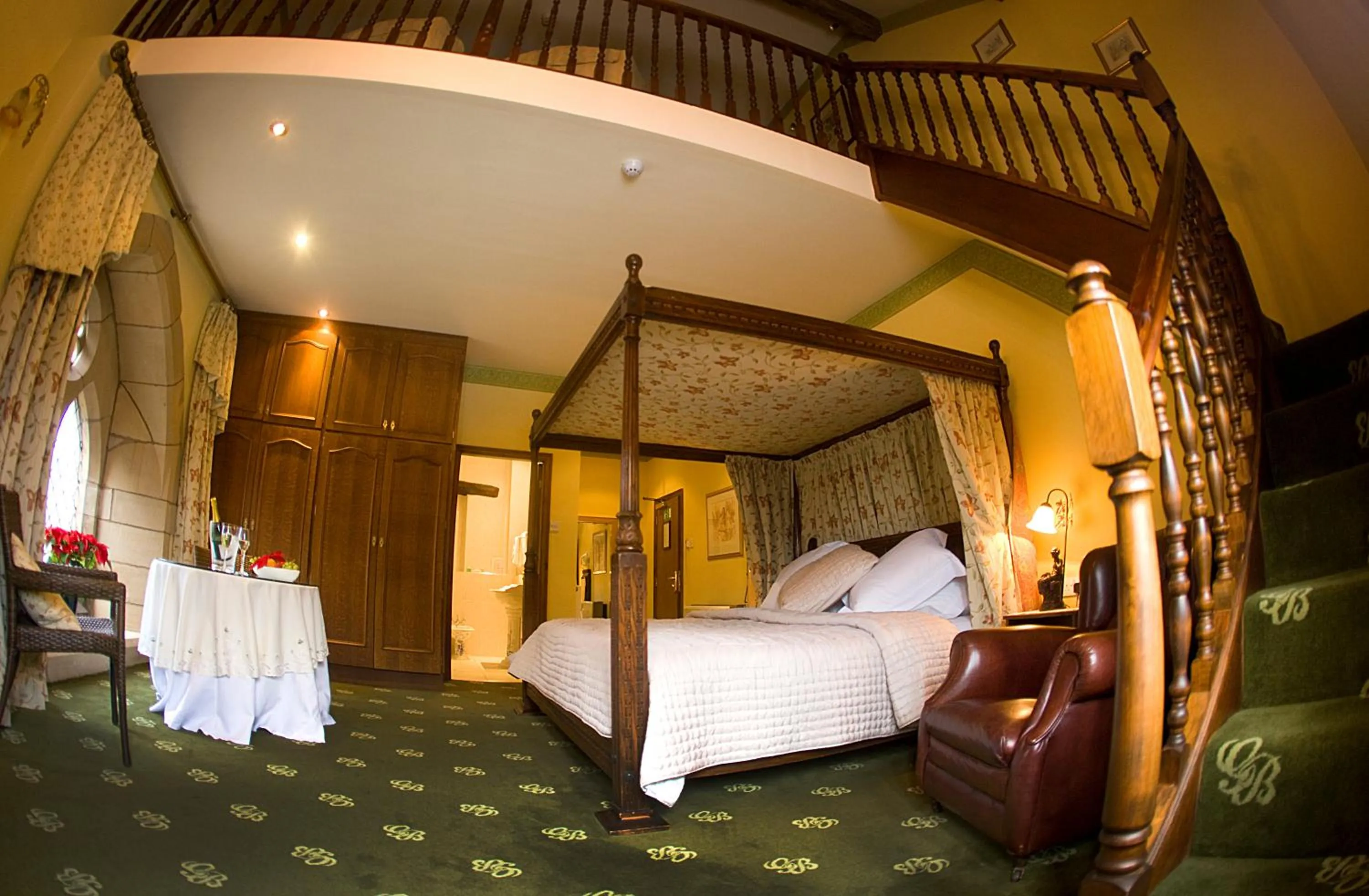 Bedroom in Gibbon Bridge Hotel