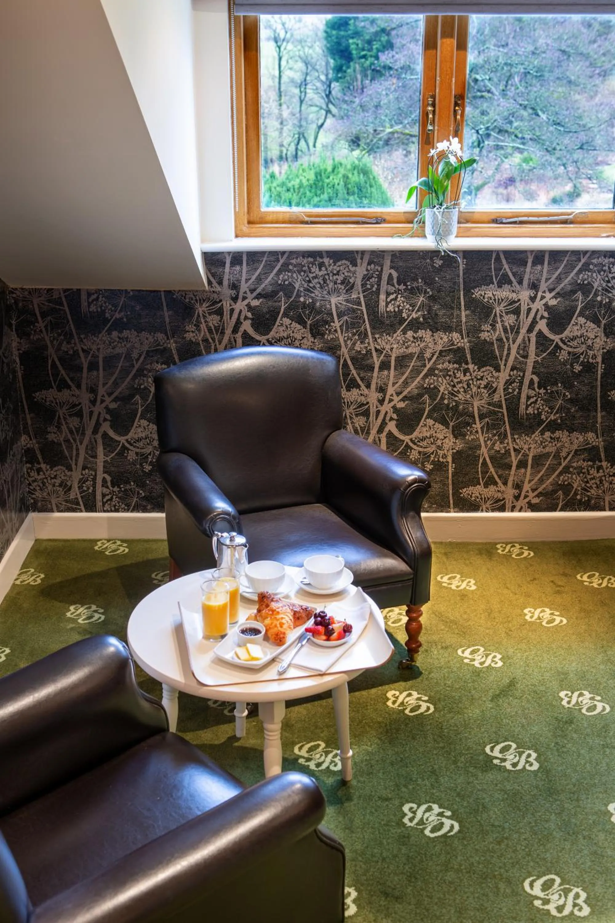 Seating area in Gibbon Bridge Hotel