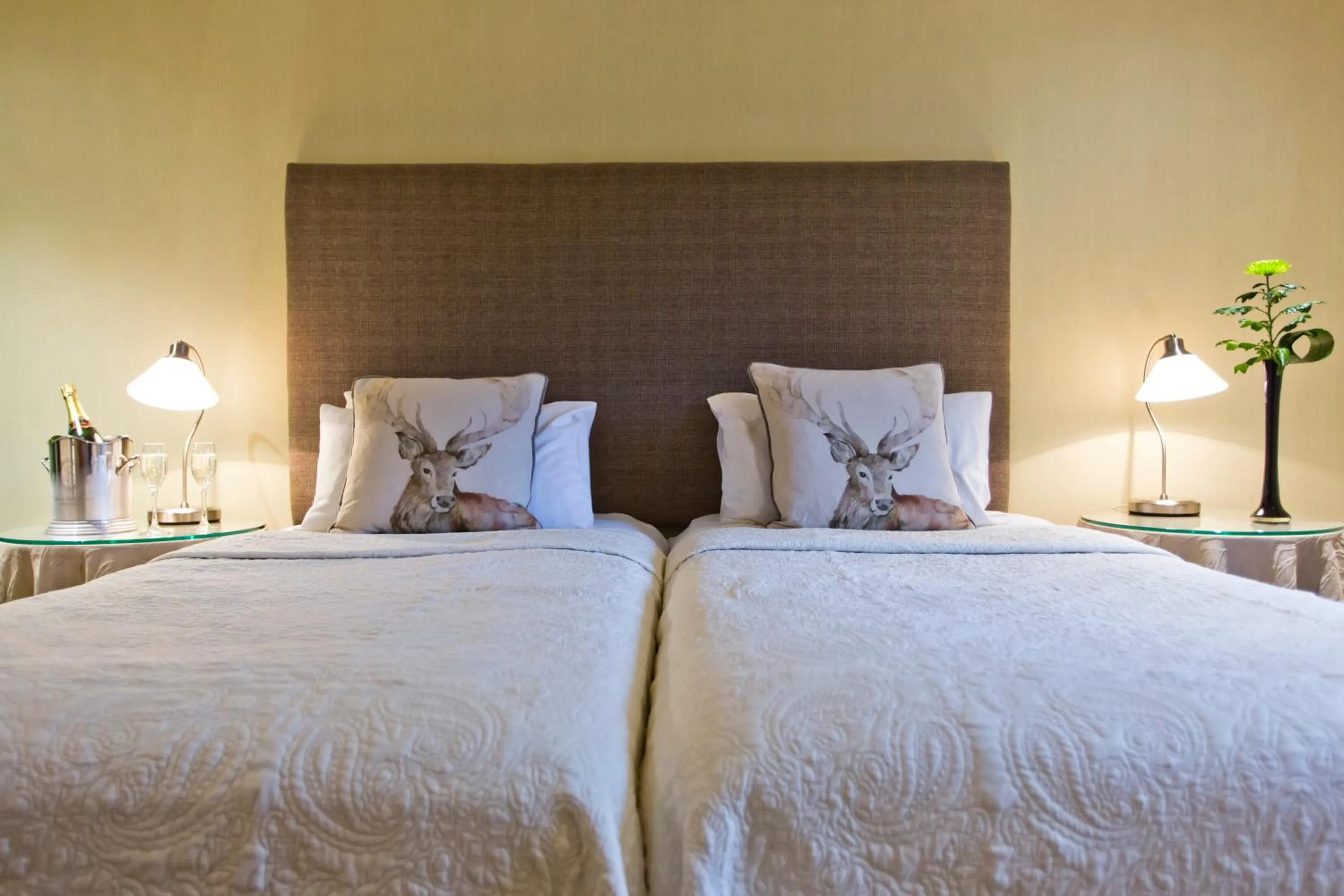 Bedroom in Gibbon Bridge Hotel