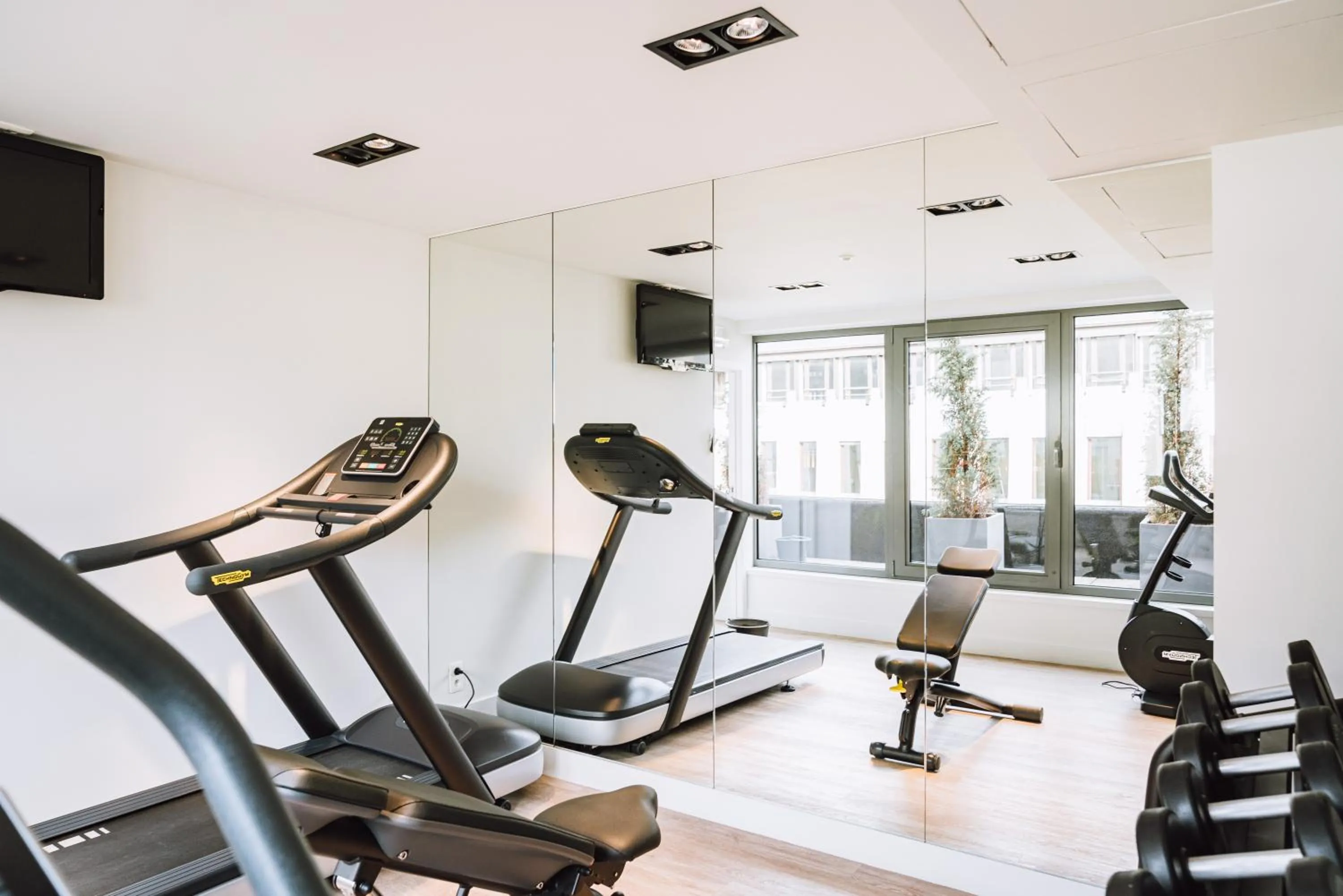 Fitness centre/facilities in Pillows City Hotel Brussels Centre