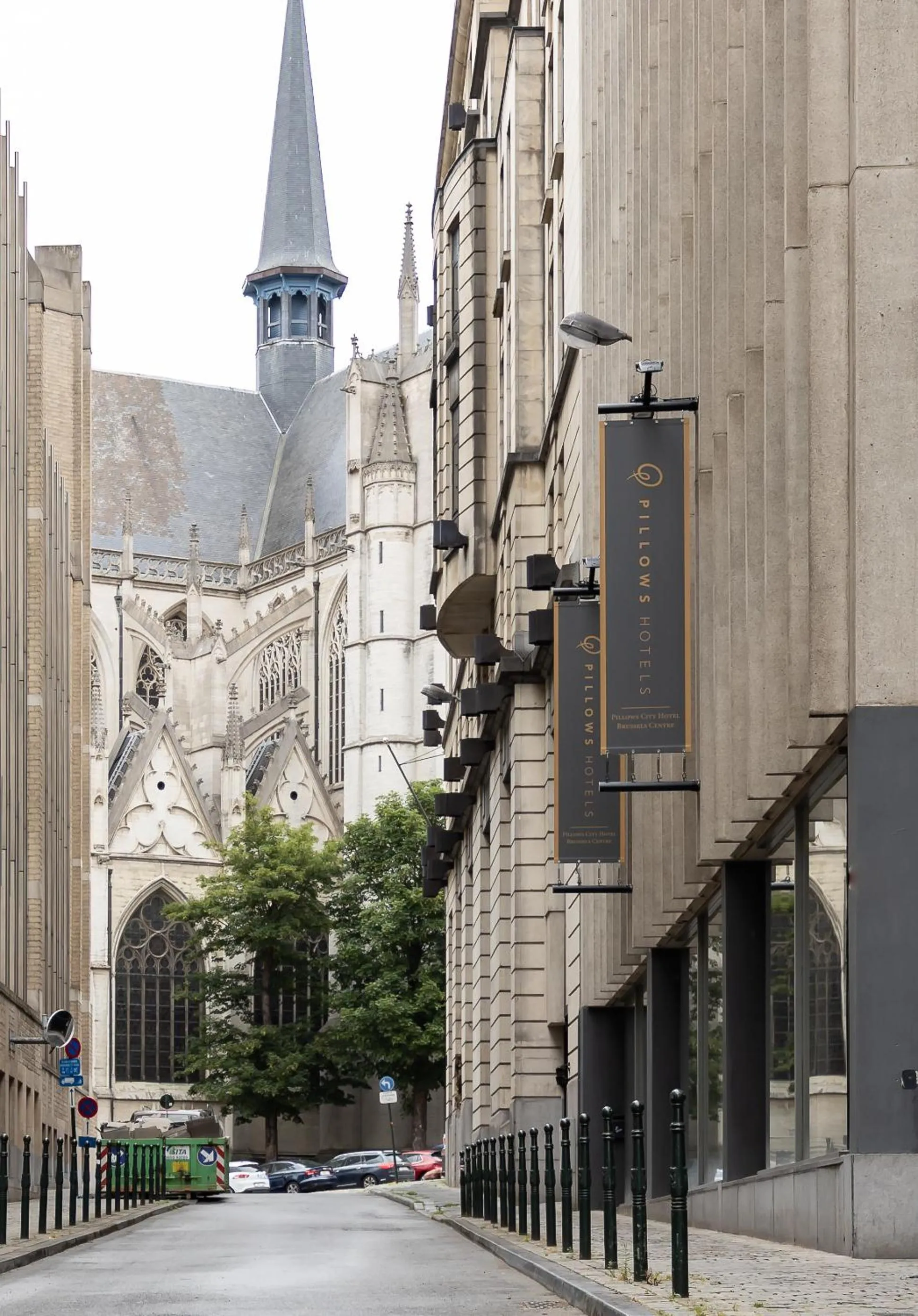 Property building in Pillows City Hotel Brussels Centre