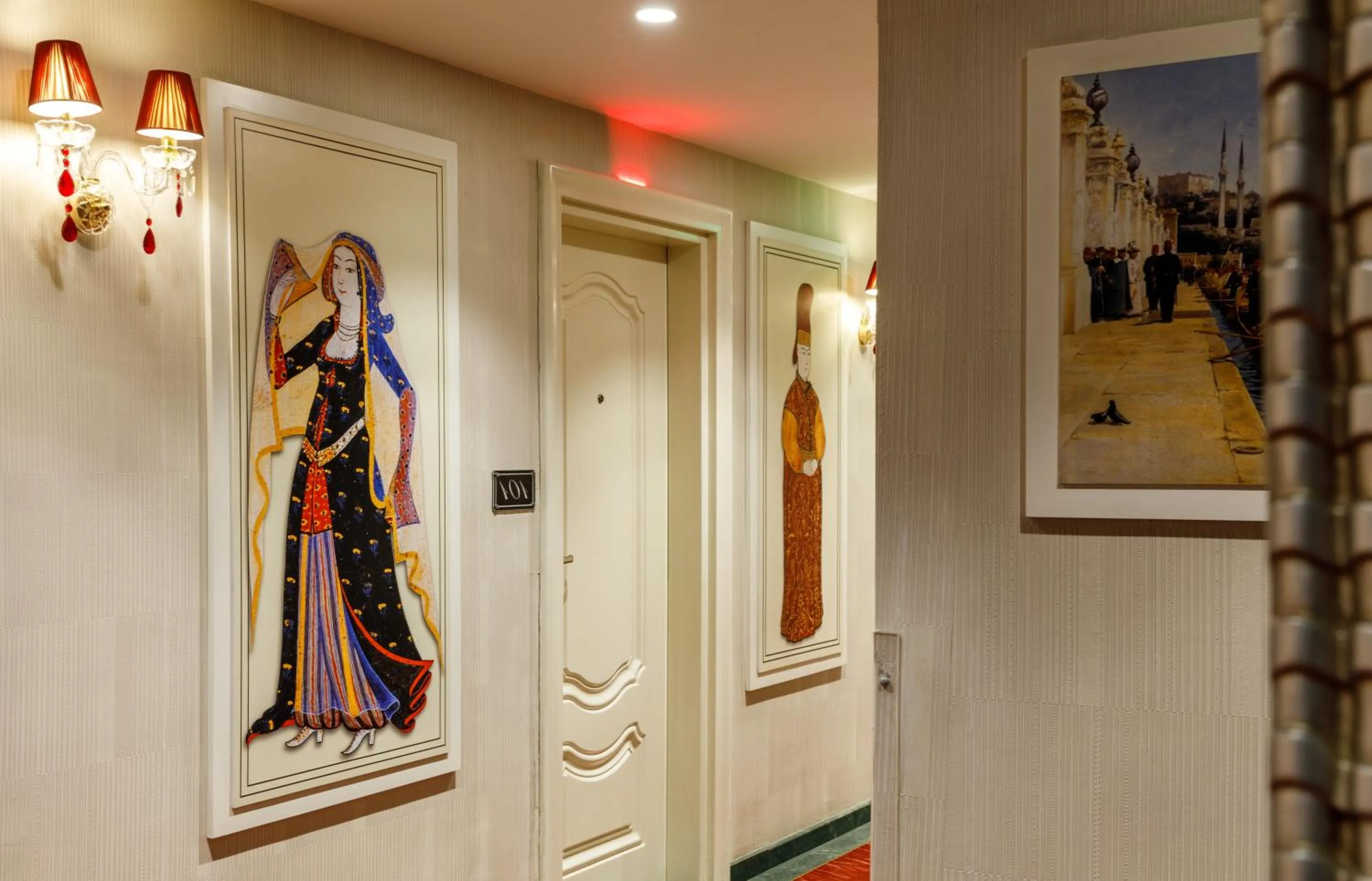 Floor plan in Hotel Amira Istanbul