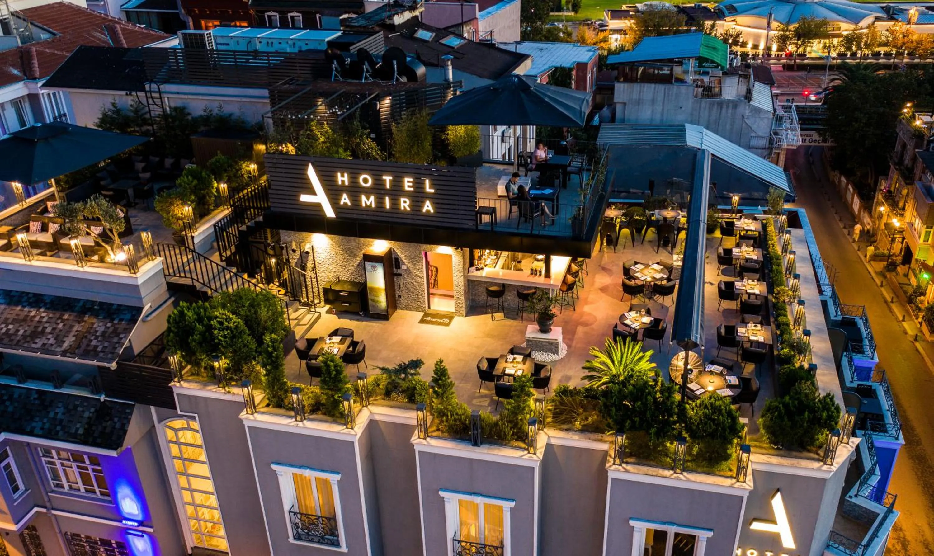 Balcony/Terrace in Hotel Amira Istanbul