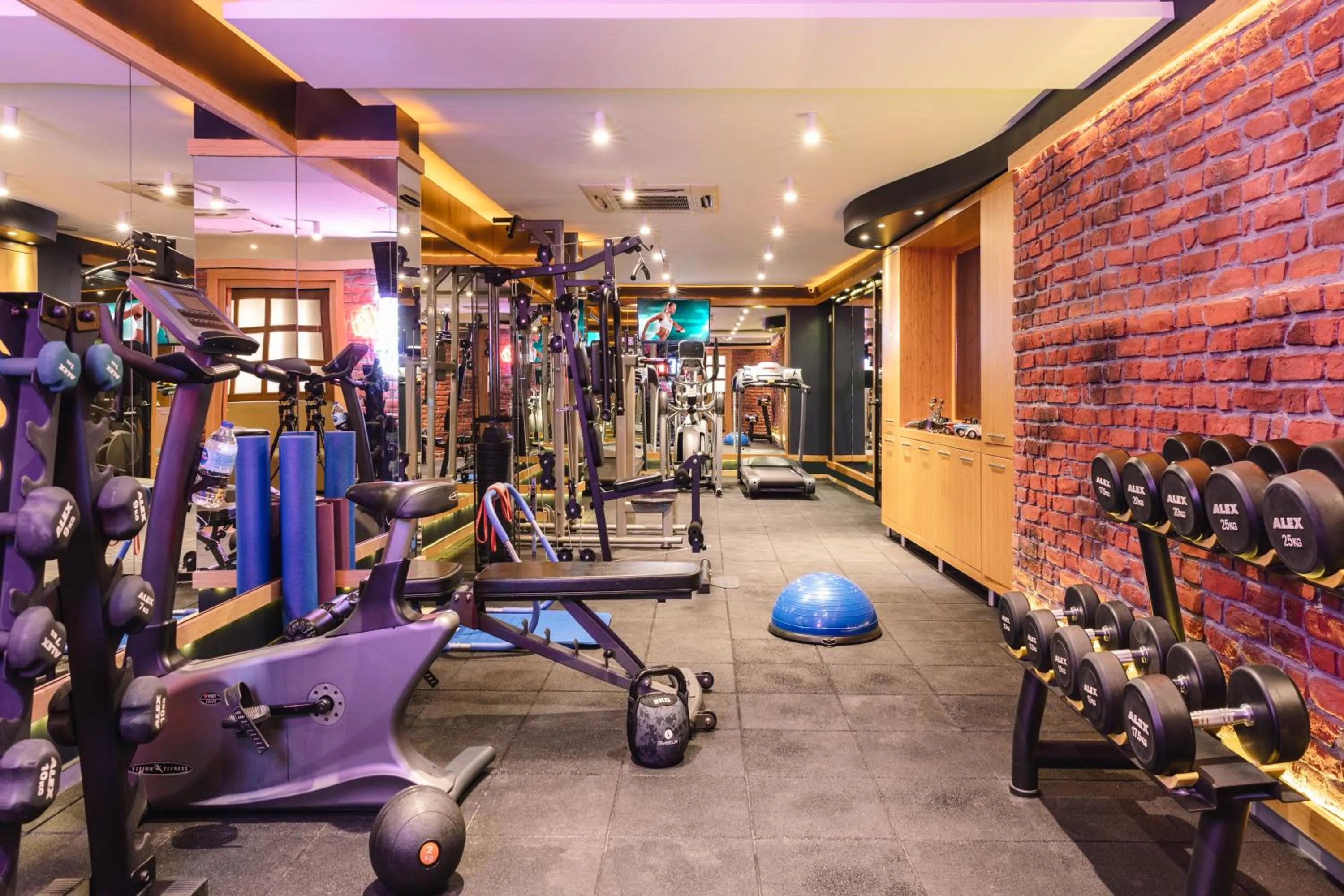Fitness centre/facilities in Hotel Amira Istanbul