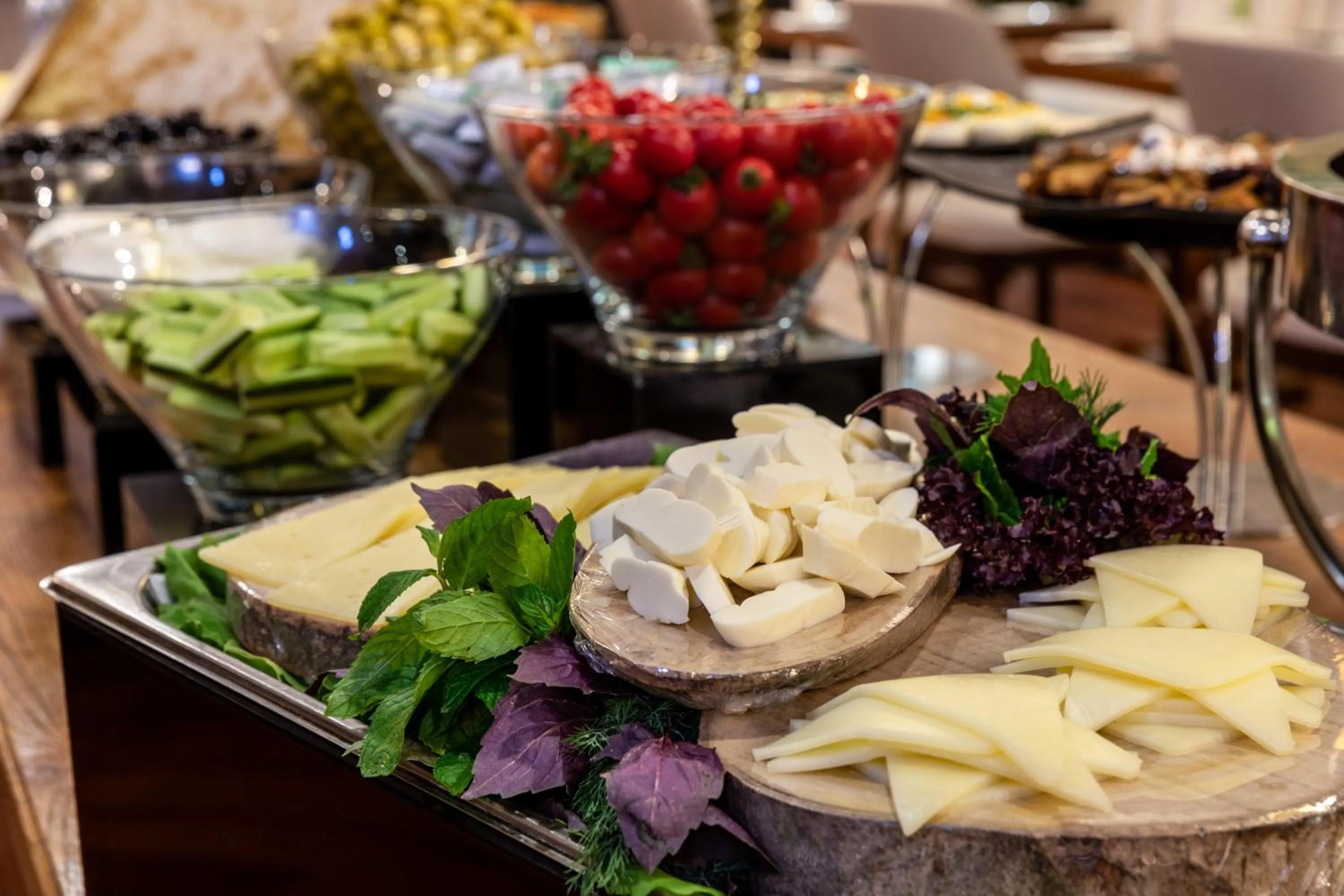 Buffet breakfast in Hotel Amira Istanbul