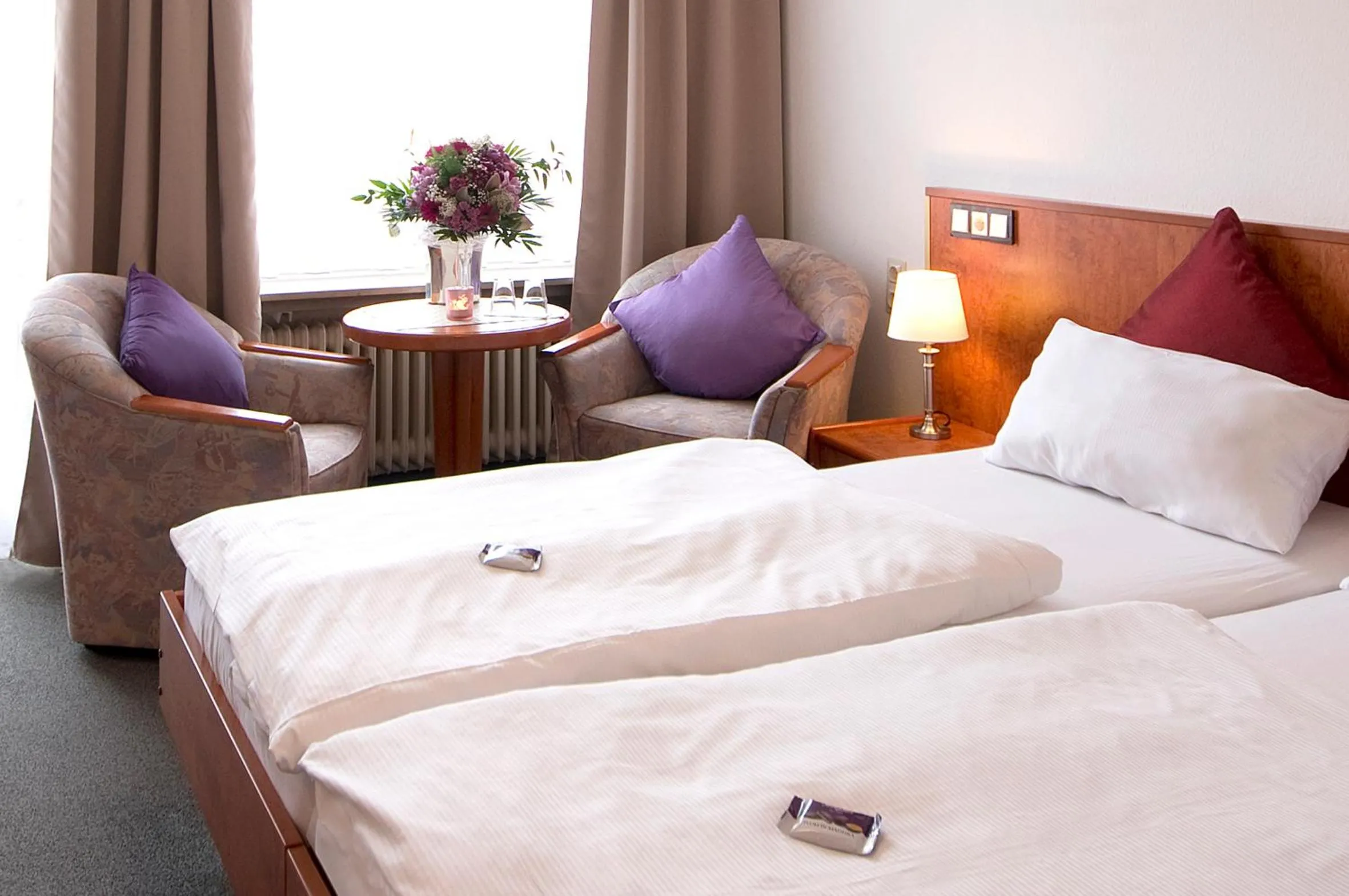 Photo of the whole room, Bed in Aktivhotel Heikenberg in Bad Lauterberg