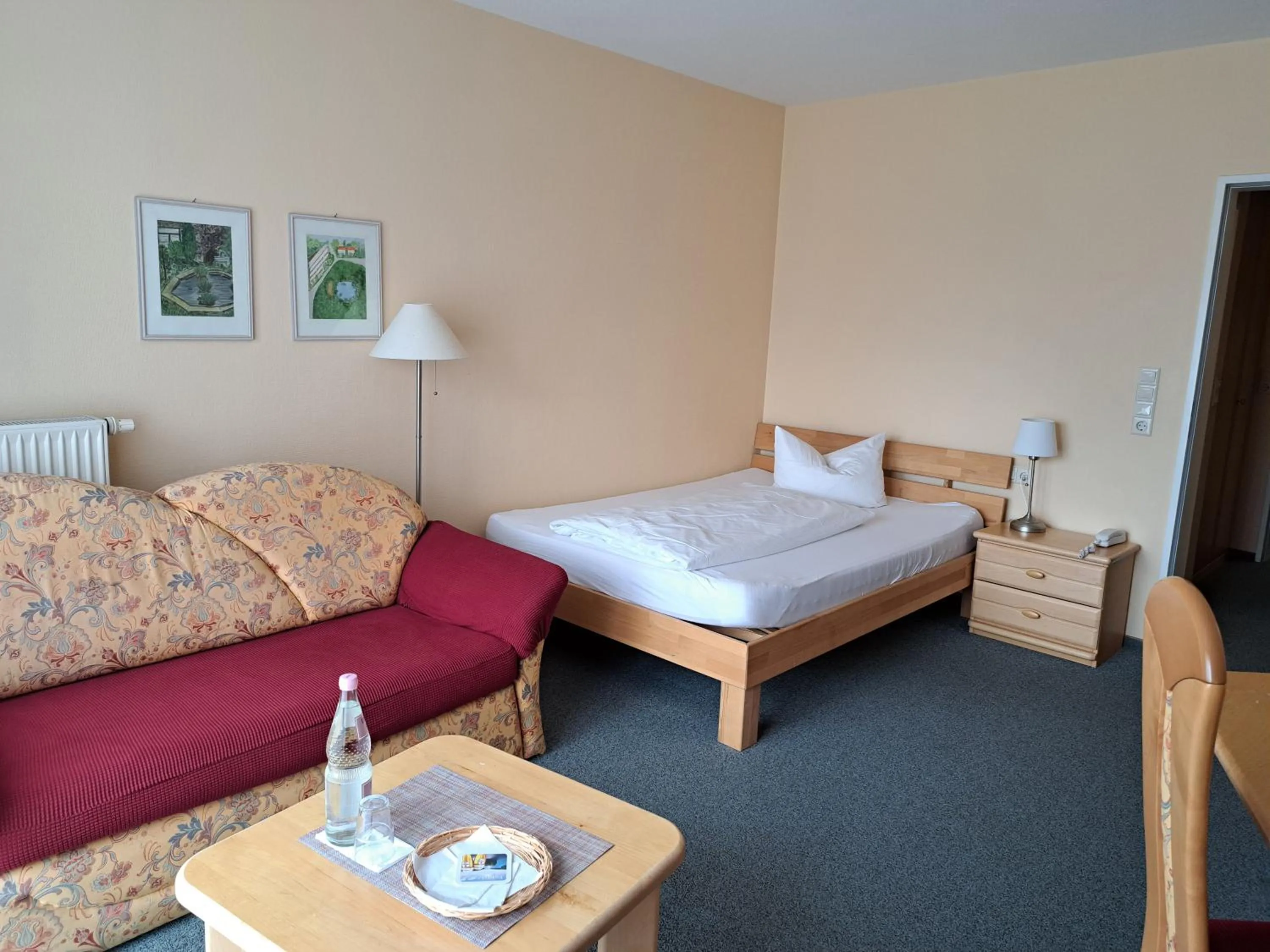 Bed in Aktivhotel Heikenberg in Bad Lauterberg