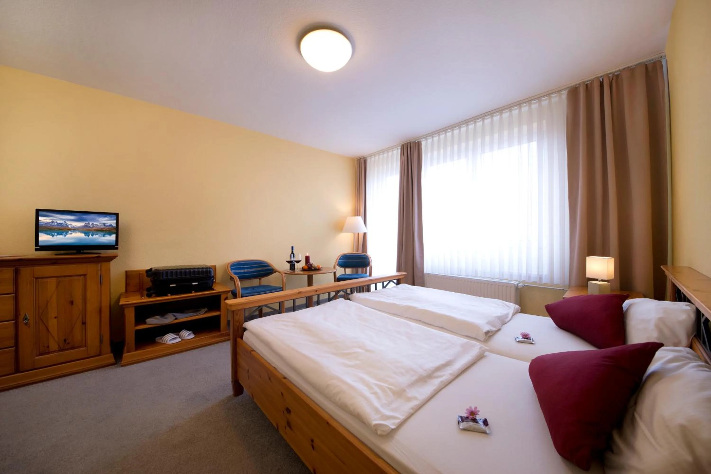 Bed in Aktivhotel Heikenberg in Bad Lauterberg