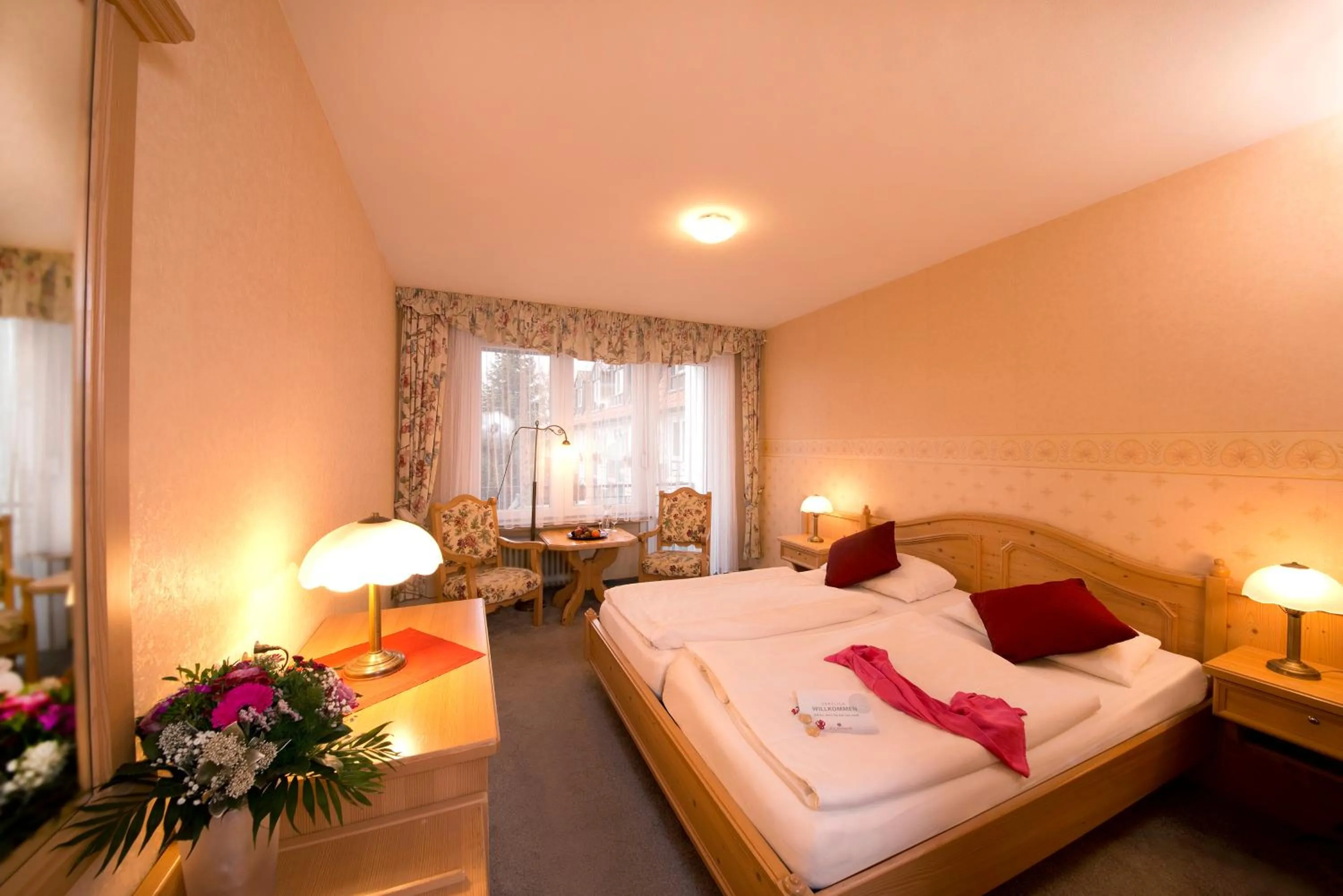 Photo of the whole room, Bed in Aktivhotel Heikenberg in Bad Lauterberg