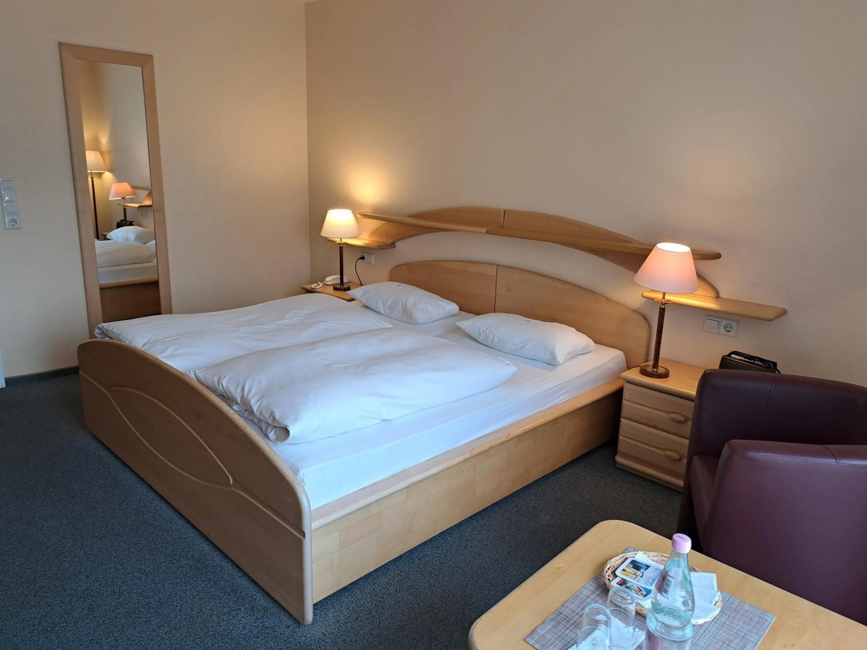 Photo of the whole room, Bed in Aktivhotel Heikenberg in Bad Lauterberg