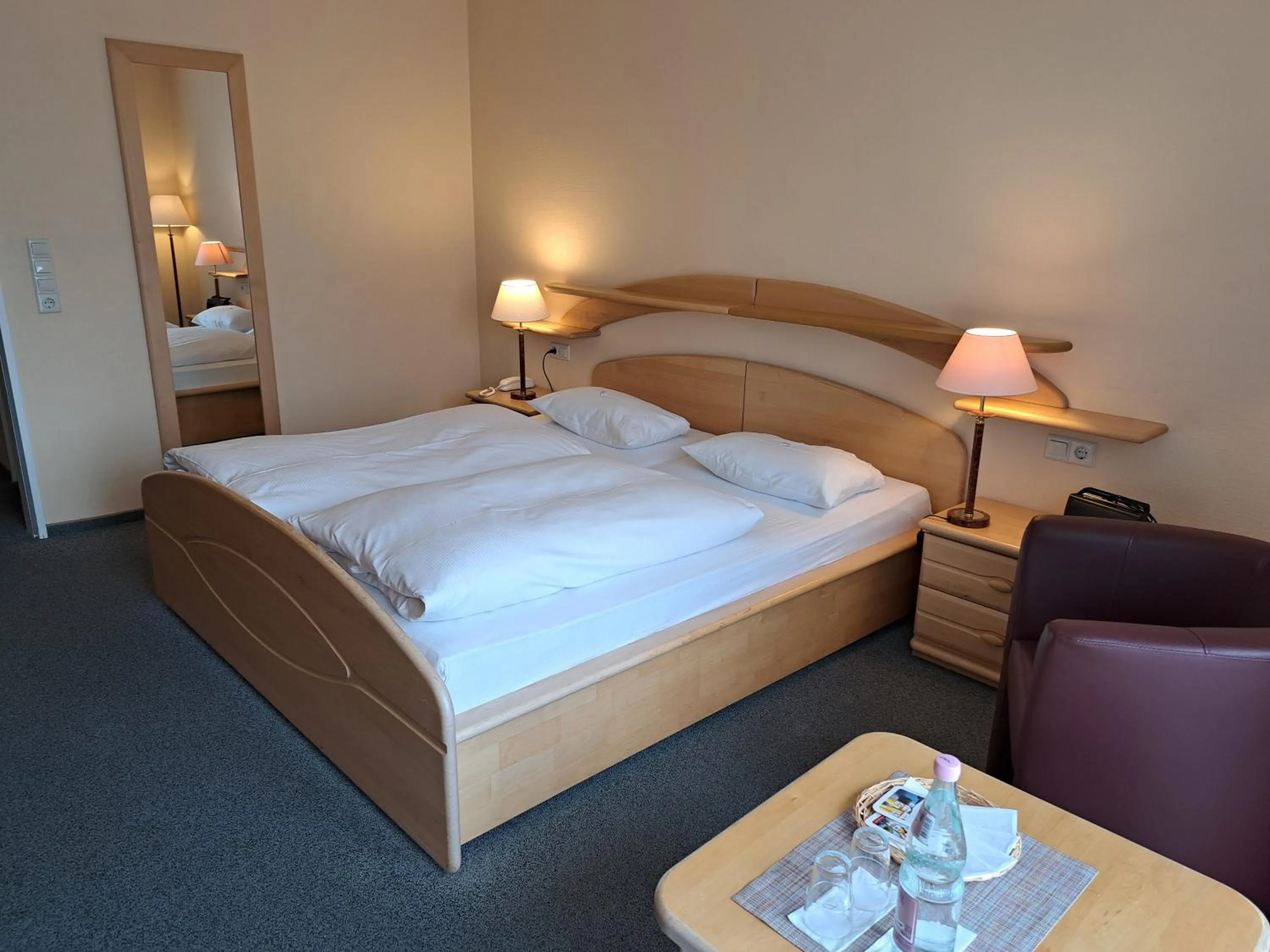 Bed in Aktivhotel Heikenberg in Bad Lauterberg