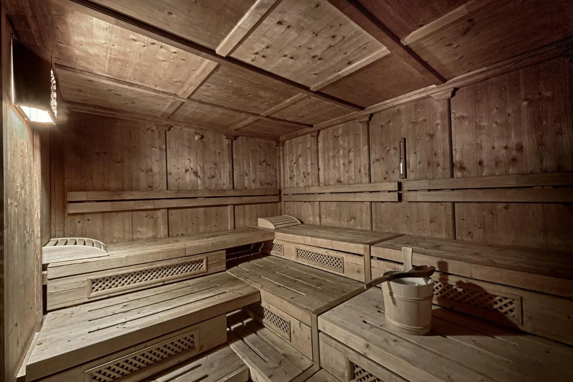 Sauna in Hotel Vereina