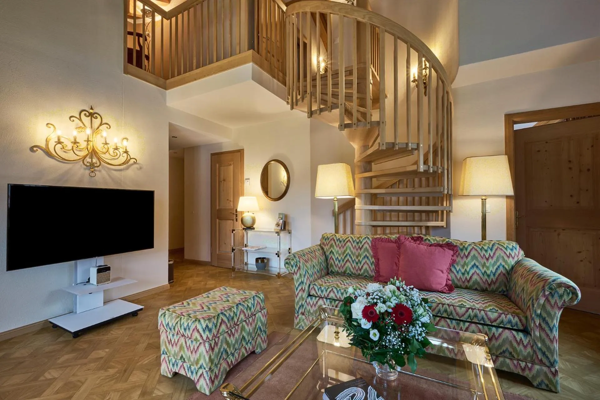 Living room in Hotel Vereina