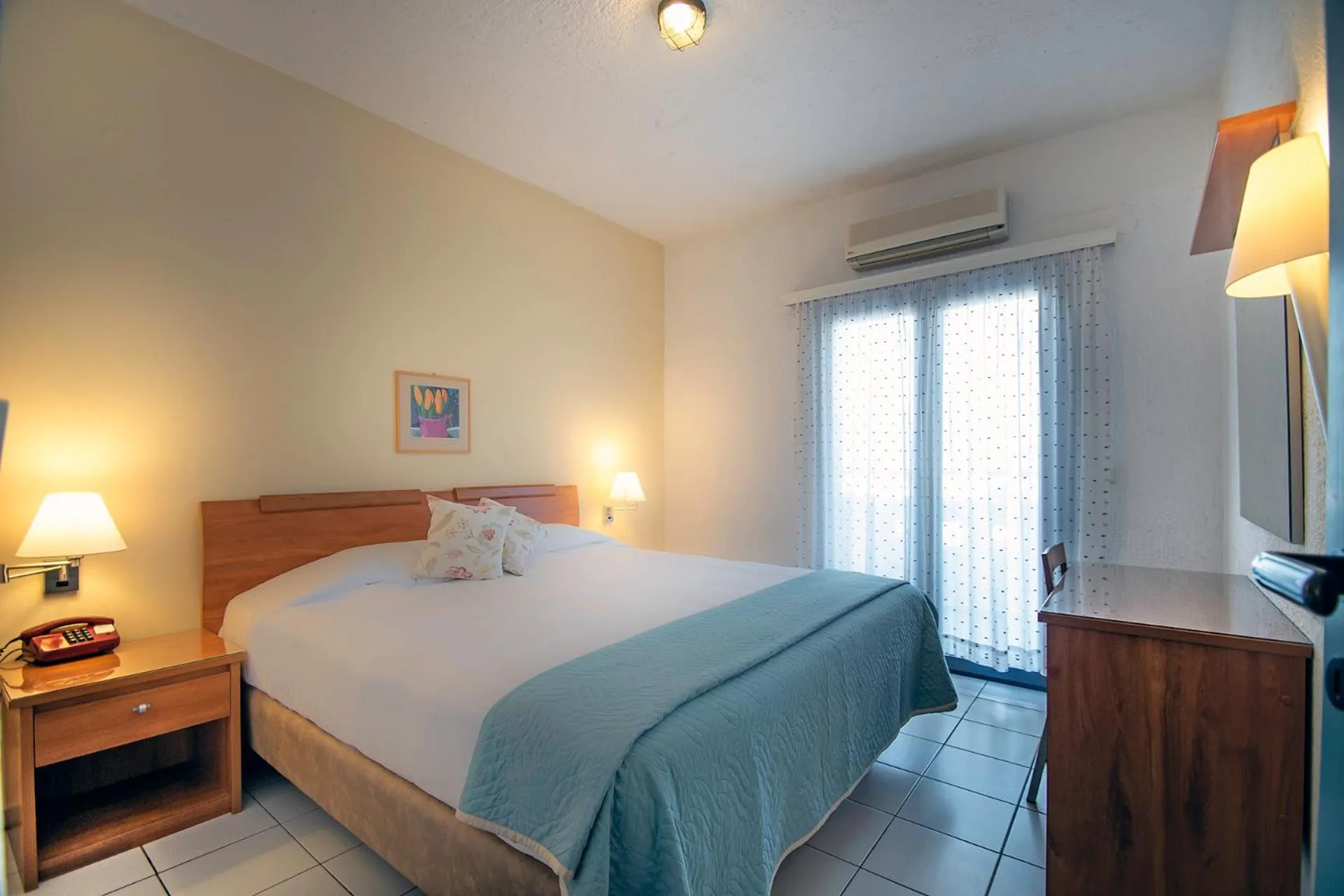 Bed in Palatia Village Hotel Apartments