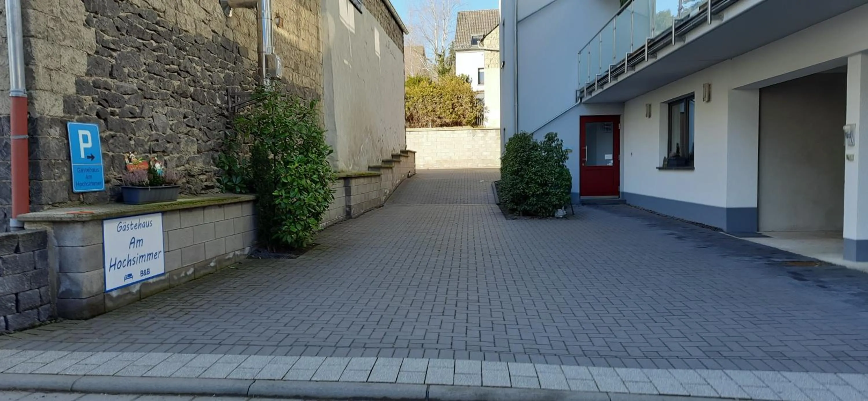 Property building in Gästehaus Am Hochsimmer