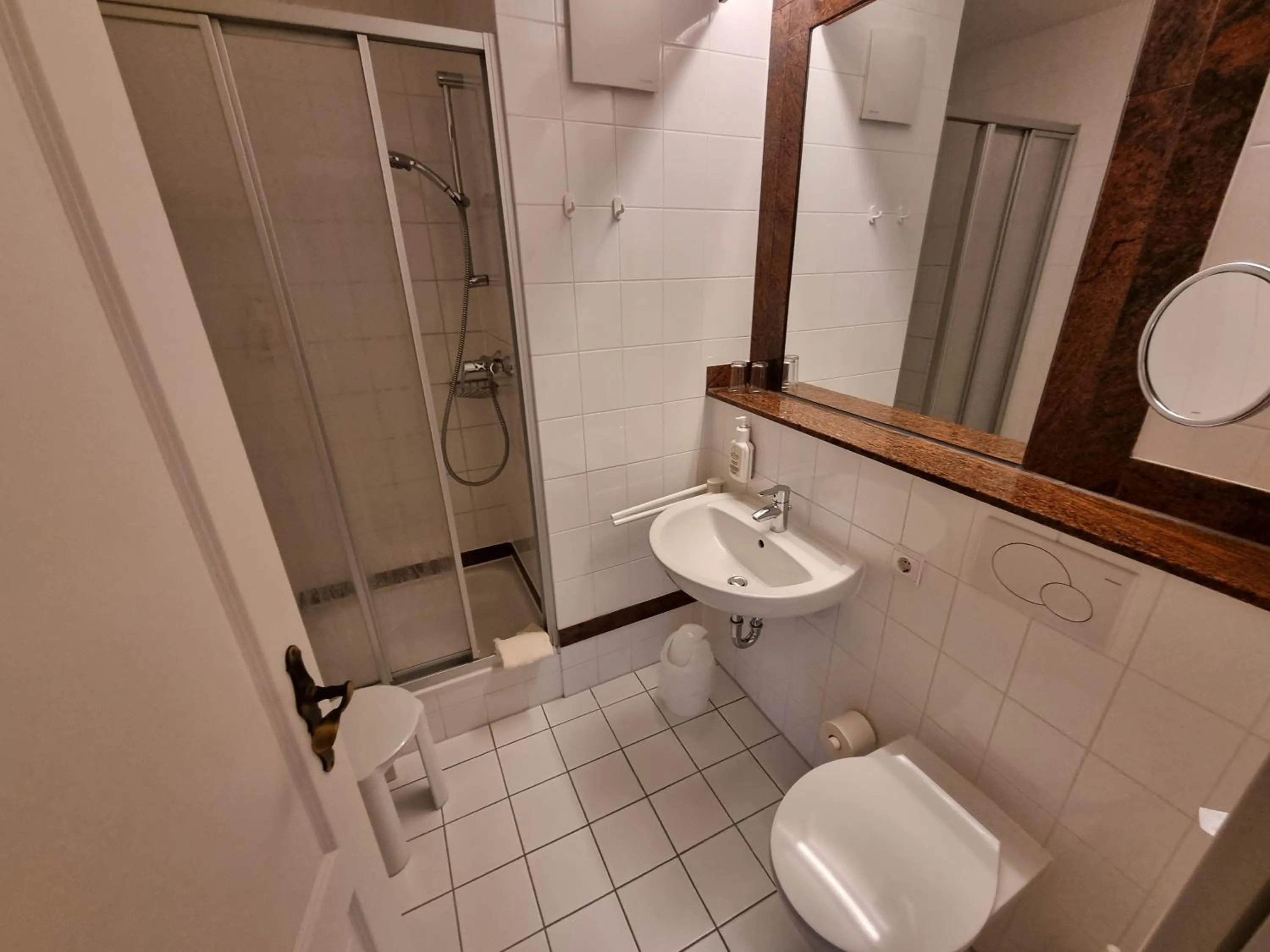 Bathroom in Hotel Restaurant Bootshaus