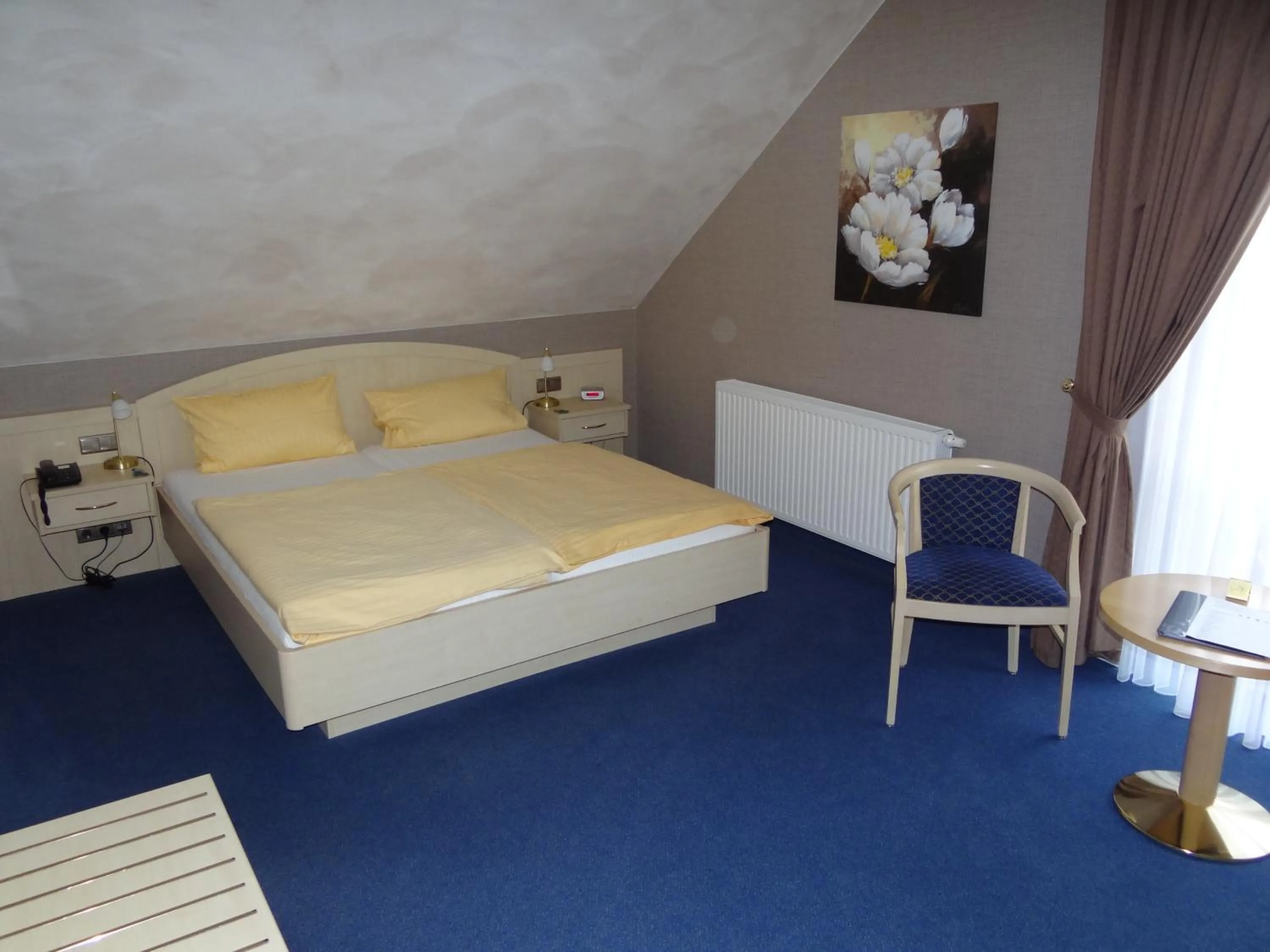 Bed in Hotel Restaurant Bootshaus