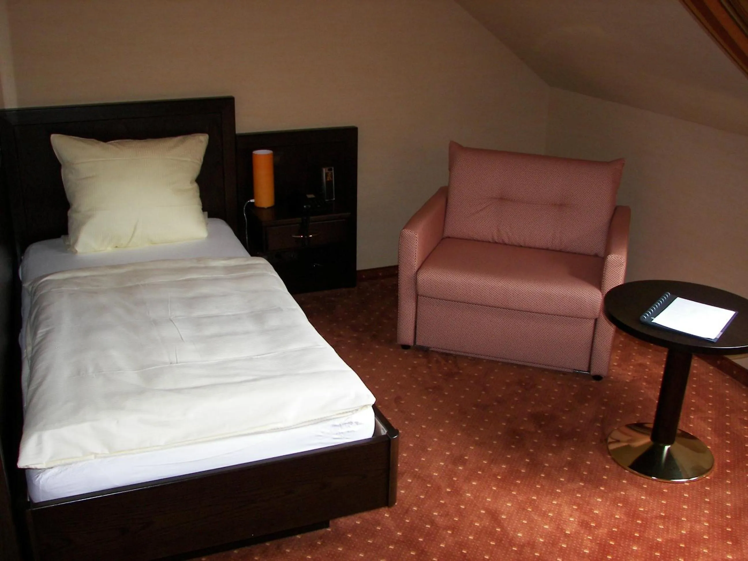 Bed in Hotel Restaurant Bootshaus