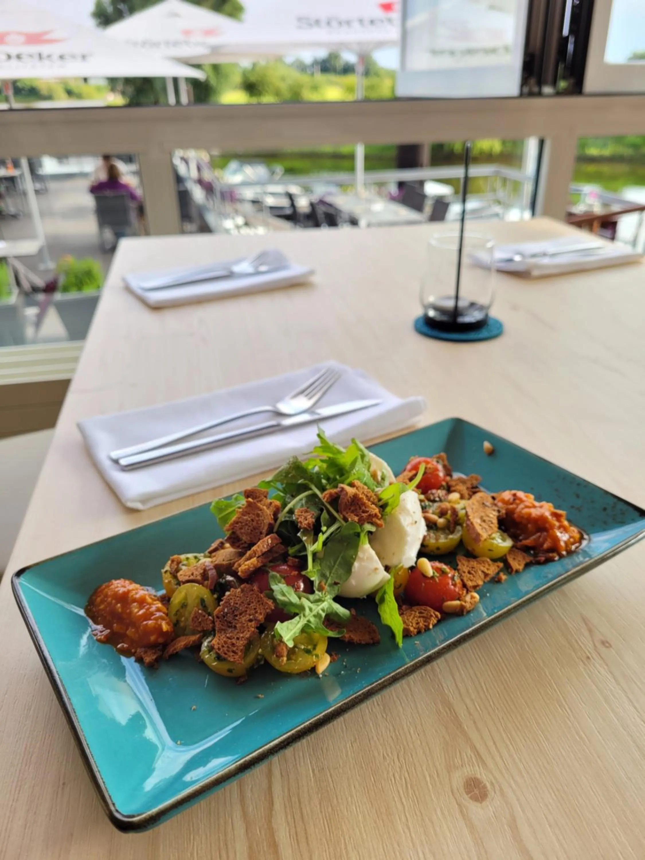 Food and drinks in Hotel Restaurant Bootshaus