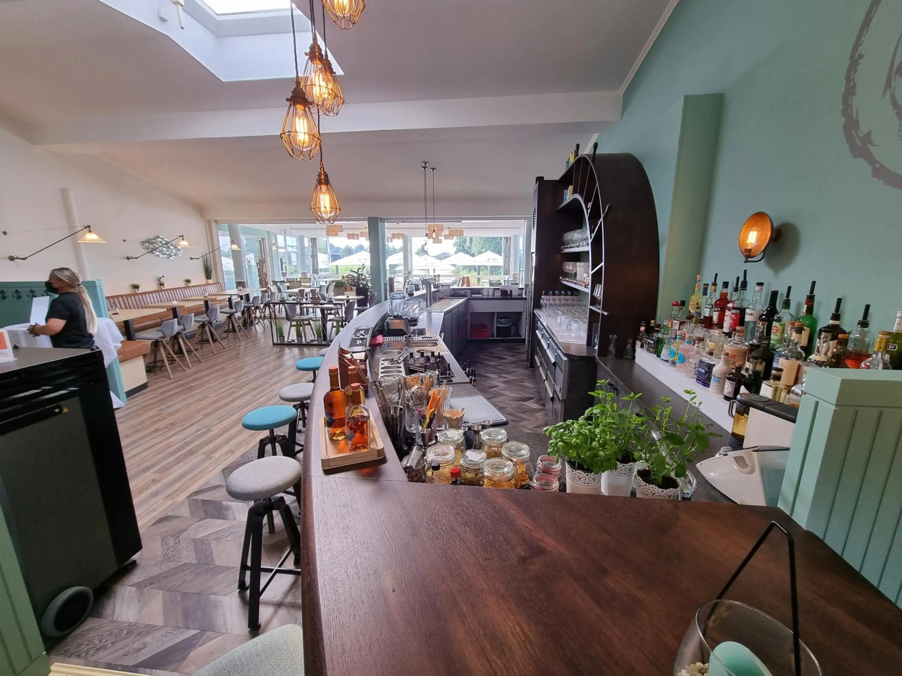 Lounge or bar in Hotel Restaurant Bootshaus