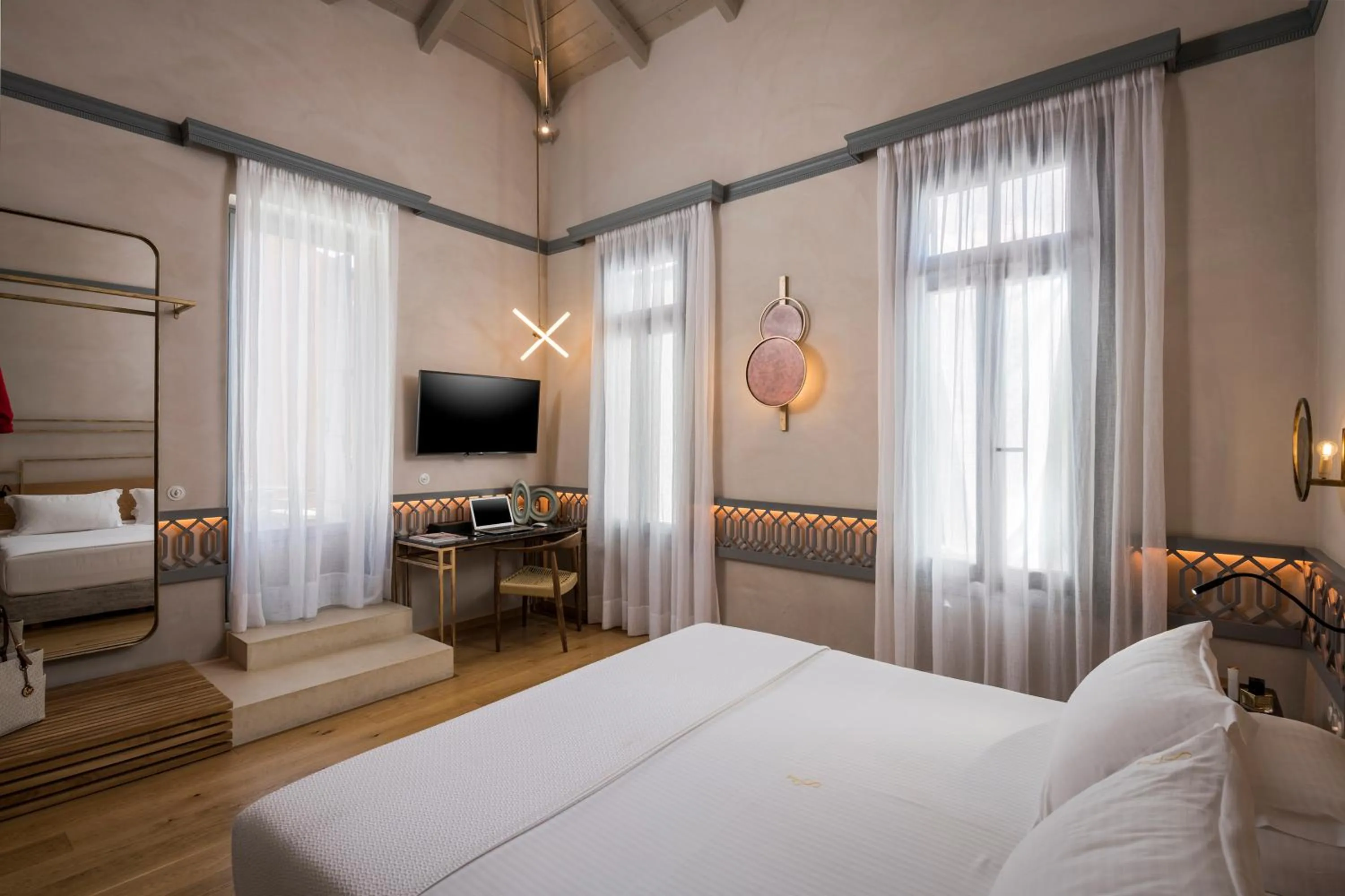 Balcony/Terrace, Bed in Scala de Faro