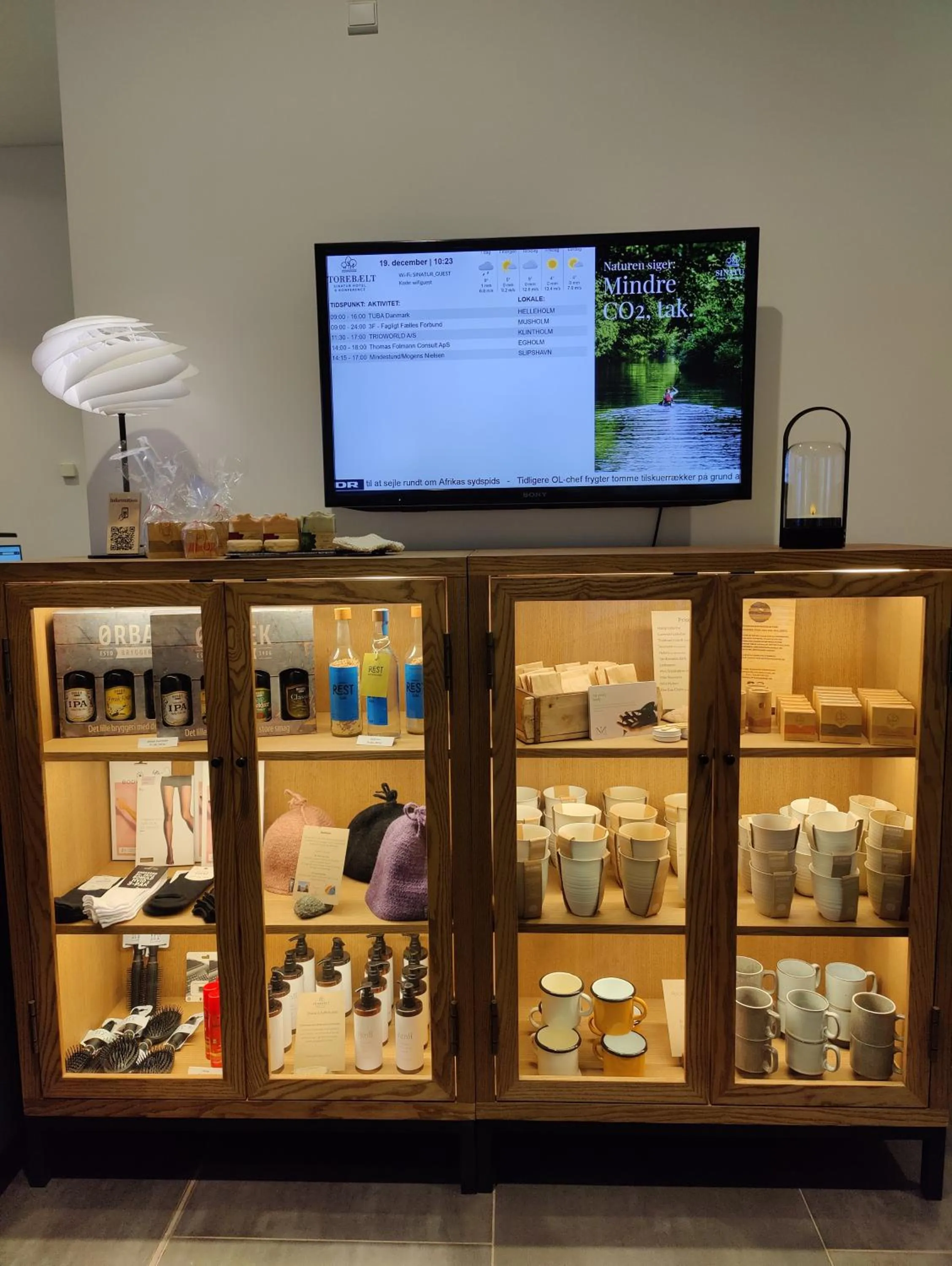 Lobby or reception in Storebælt Sinatur Hotel & Konference