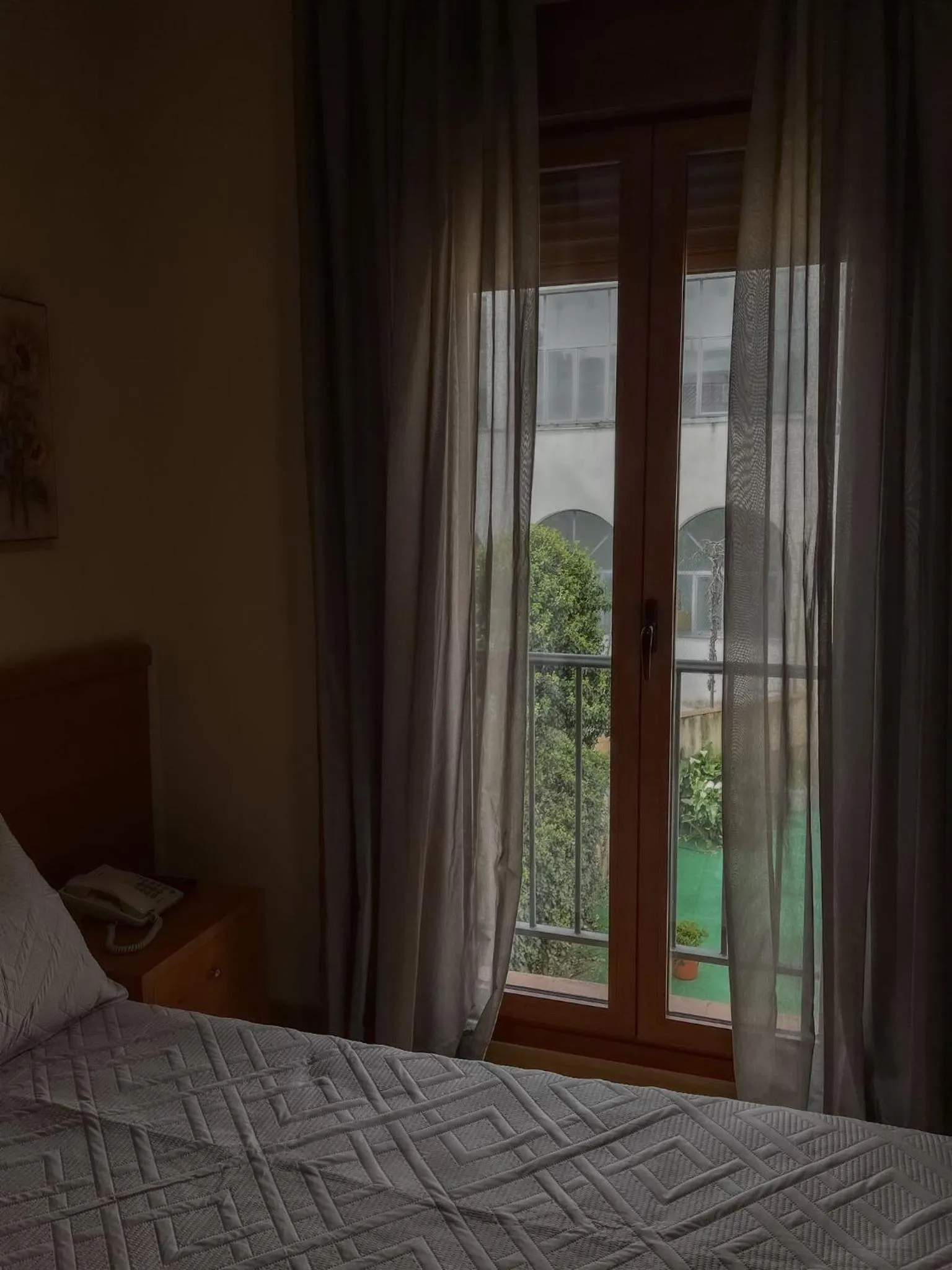 Bed in Hotel Castilla