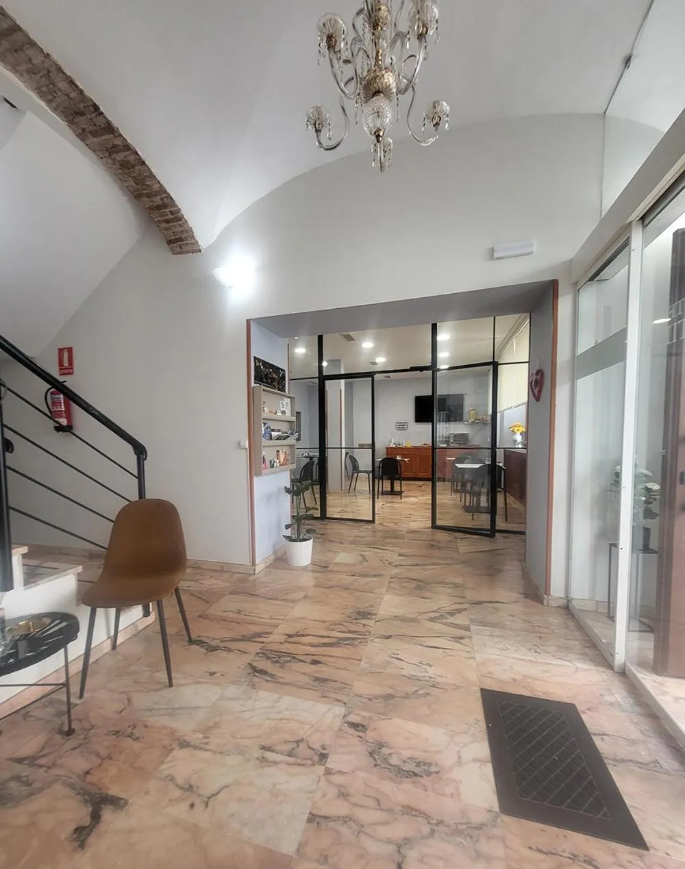 Lobby or reception in Hotel Castilla