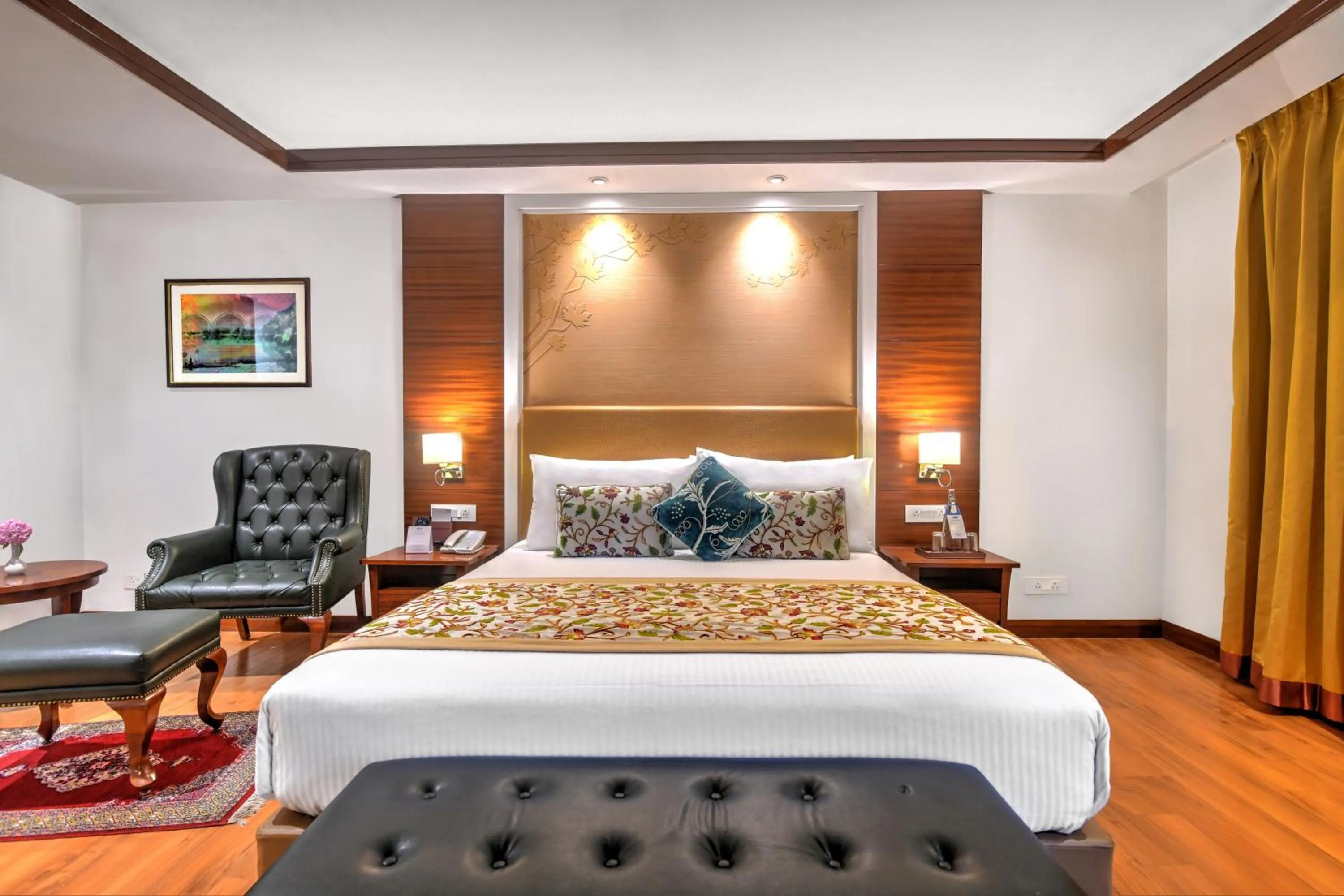 Bedroom, Bed in Fortune Resort Heevan, Srinagar - Member ITC Hotels' Group