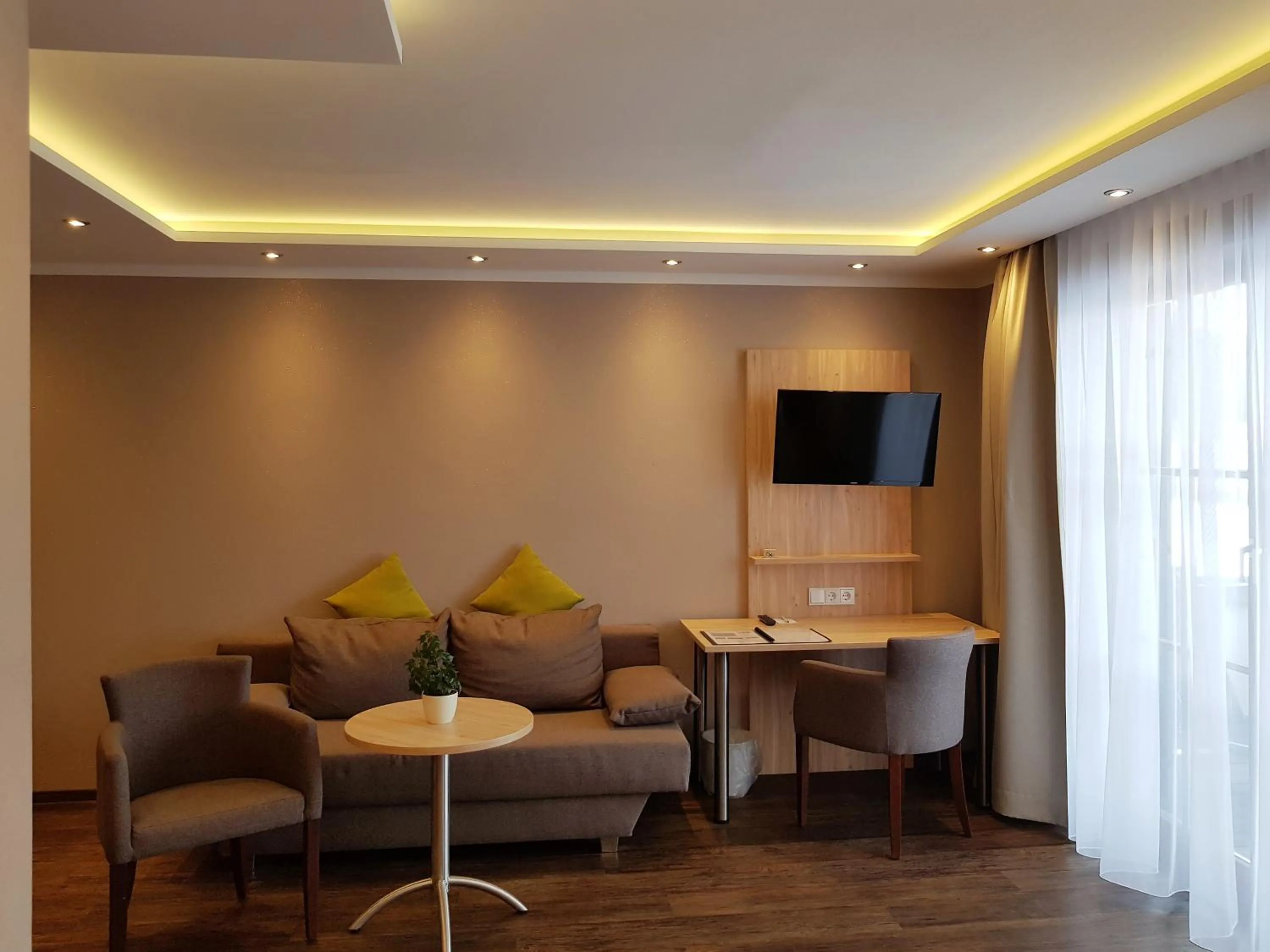 TV and multimedia in Apparthotel Garni Superior Simsseeblick