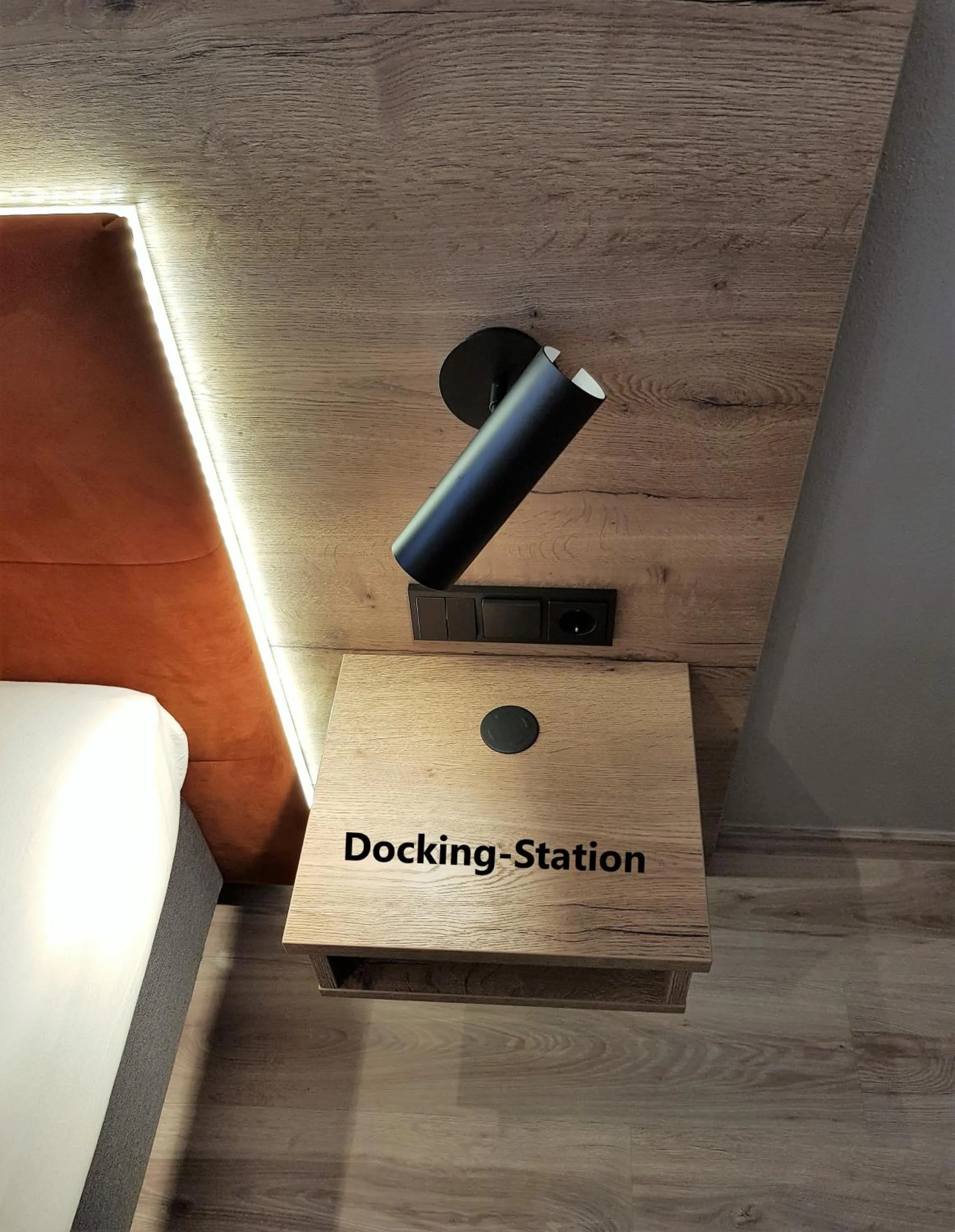 Bed in Apparthotel Garni Superior Simsseeblick