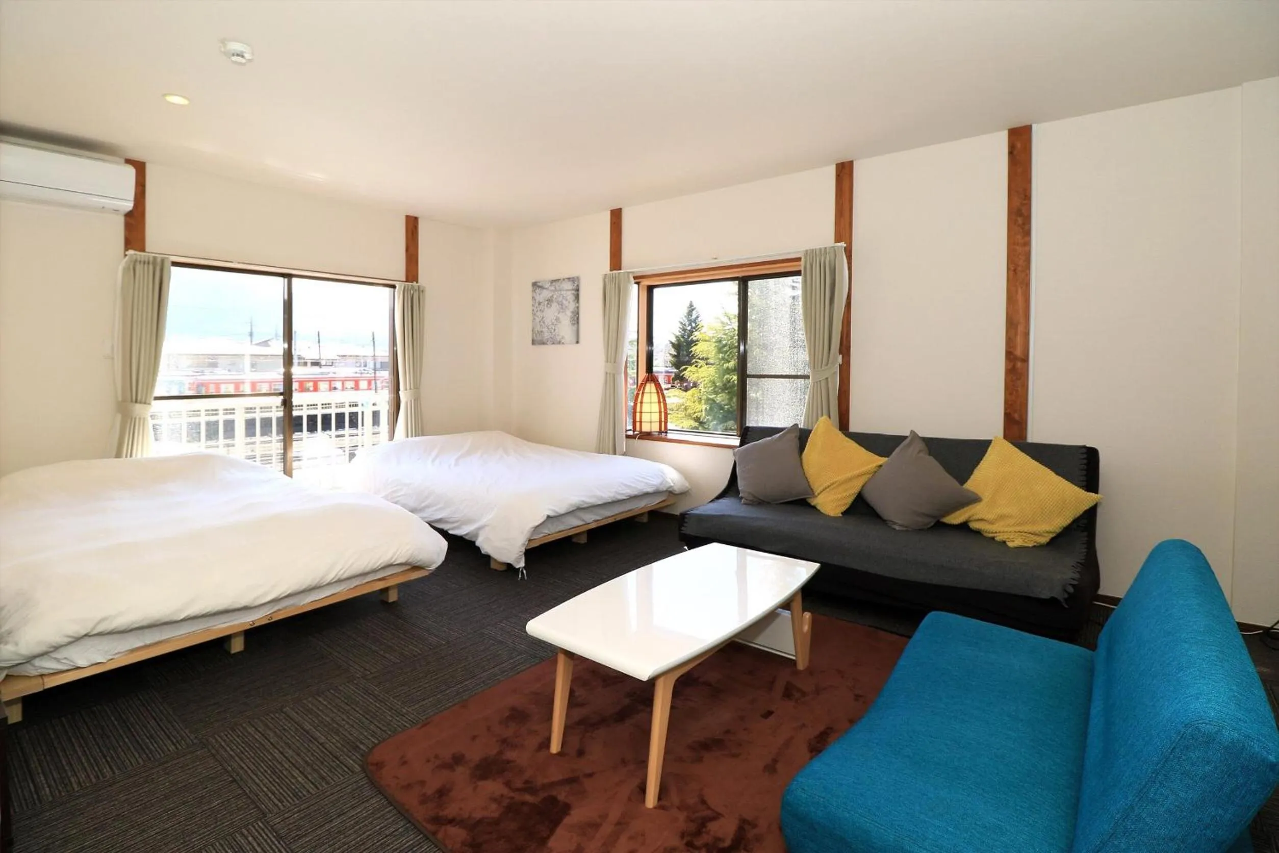 Photo of the whole room, Bed in Fuji scenic house 73