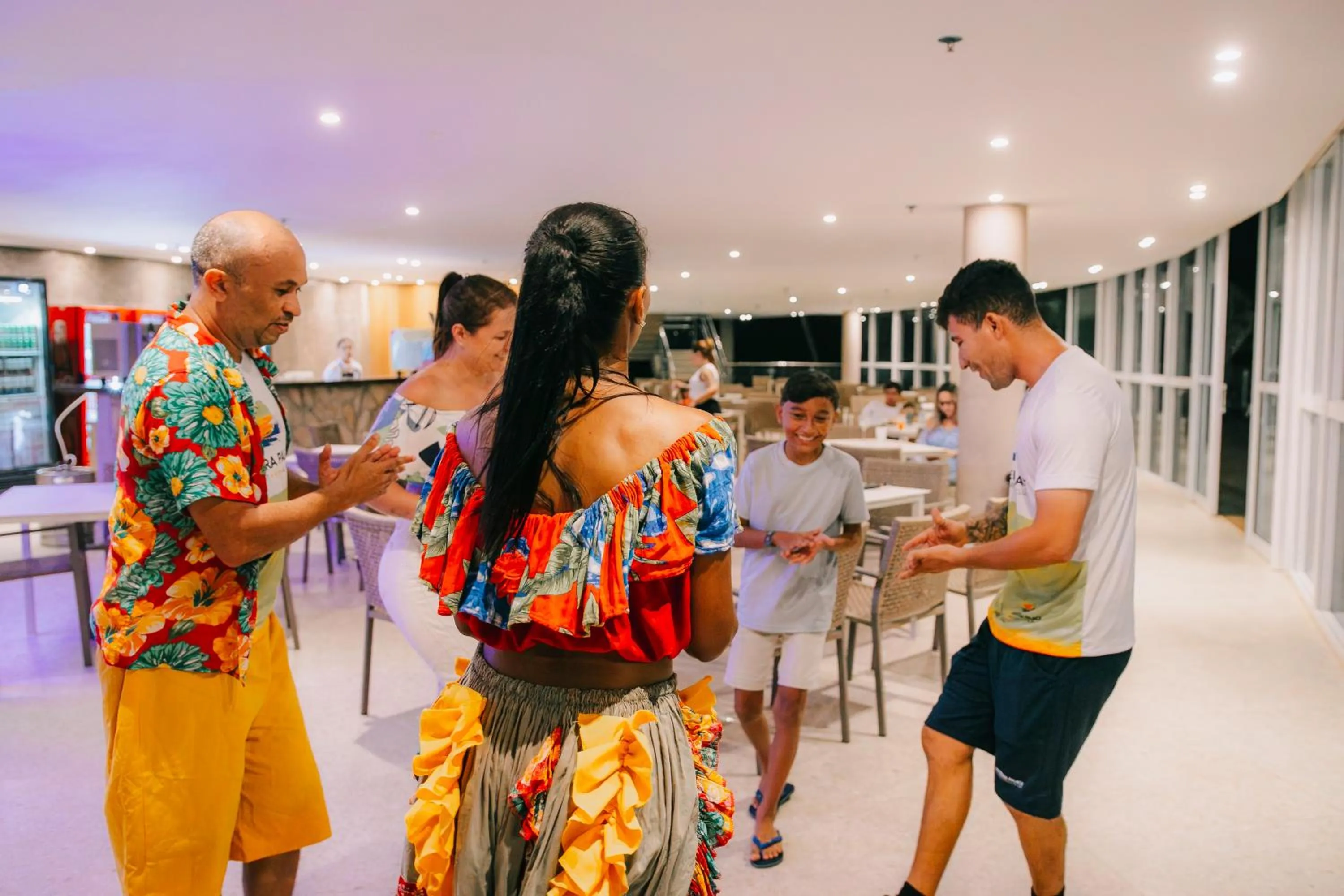 Evening entertainment in Costeira Palace Beach Resort All Inclusive