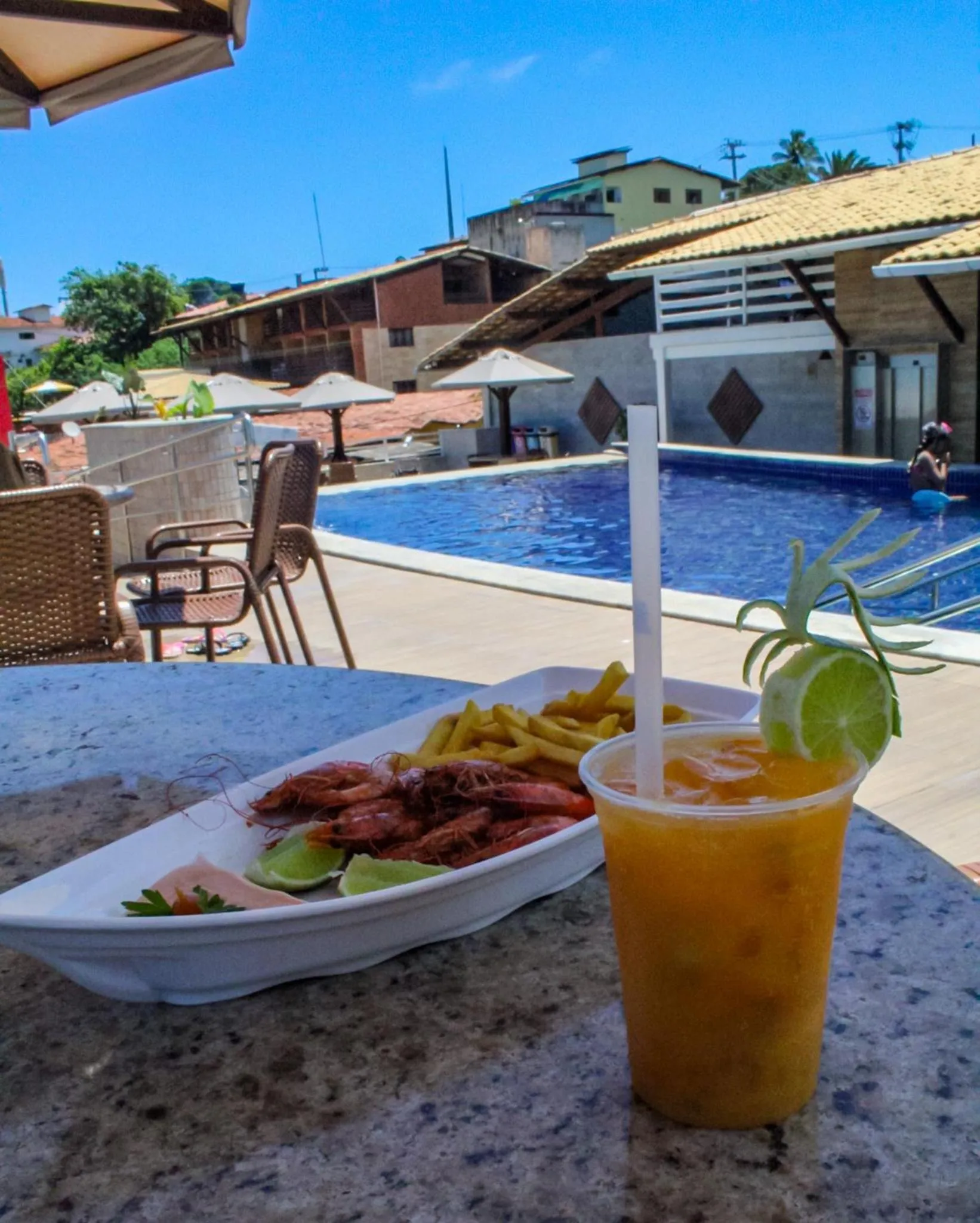 Swimming pool in Pipas Bay