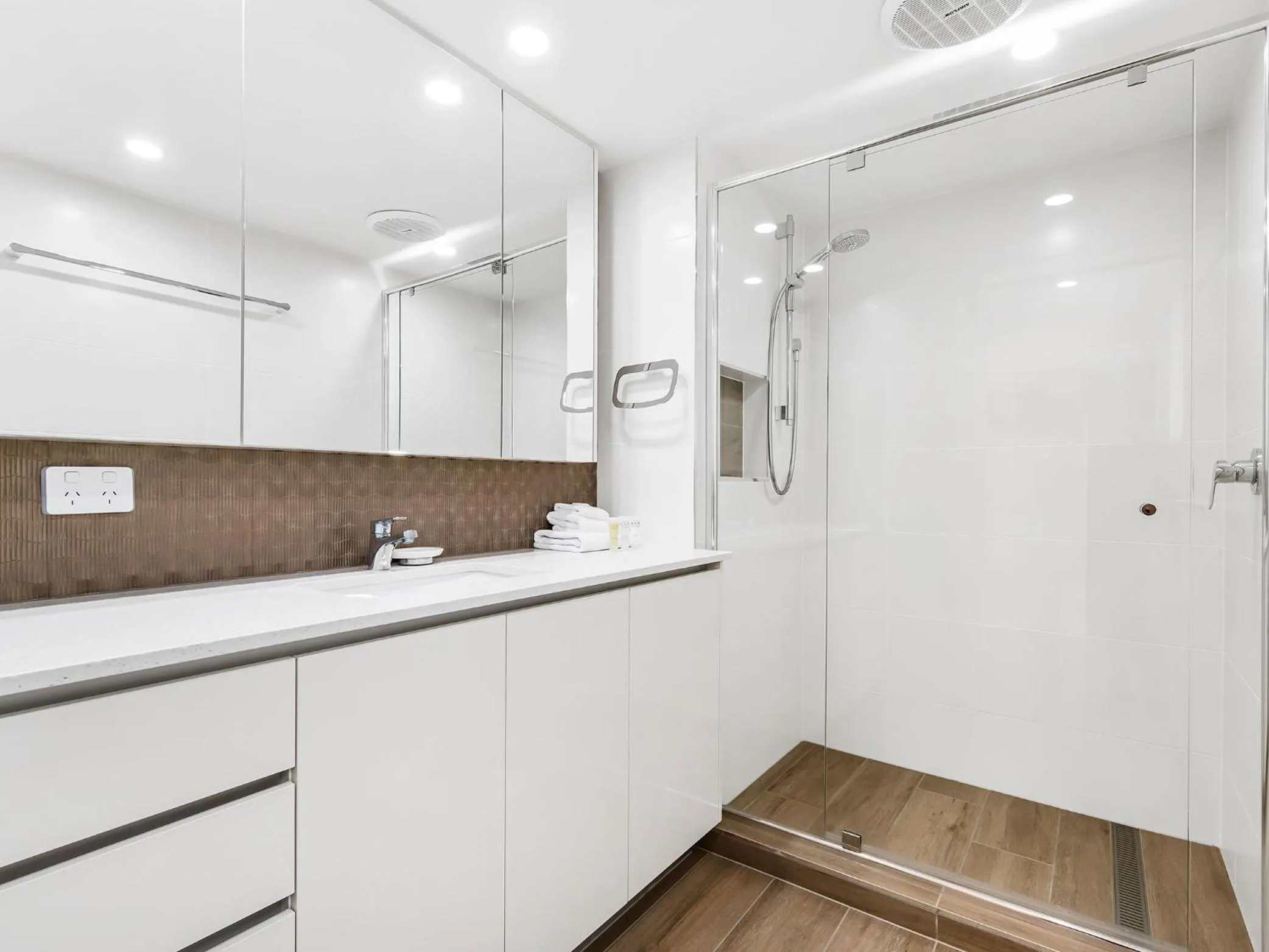 Shower in Peninsular Beachfront Resort