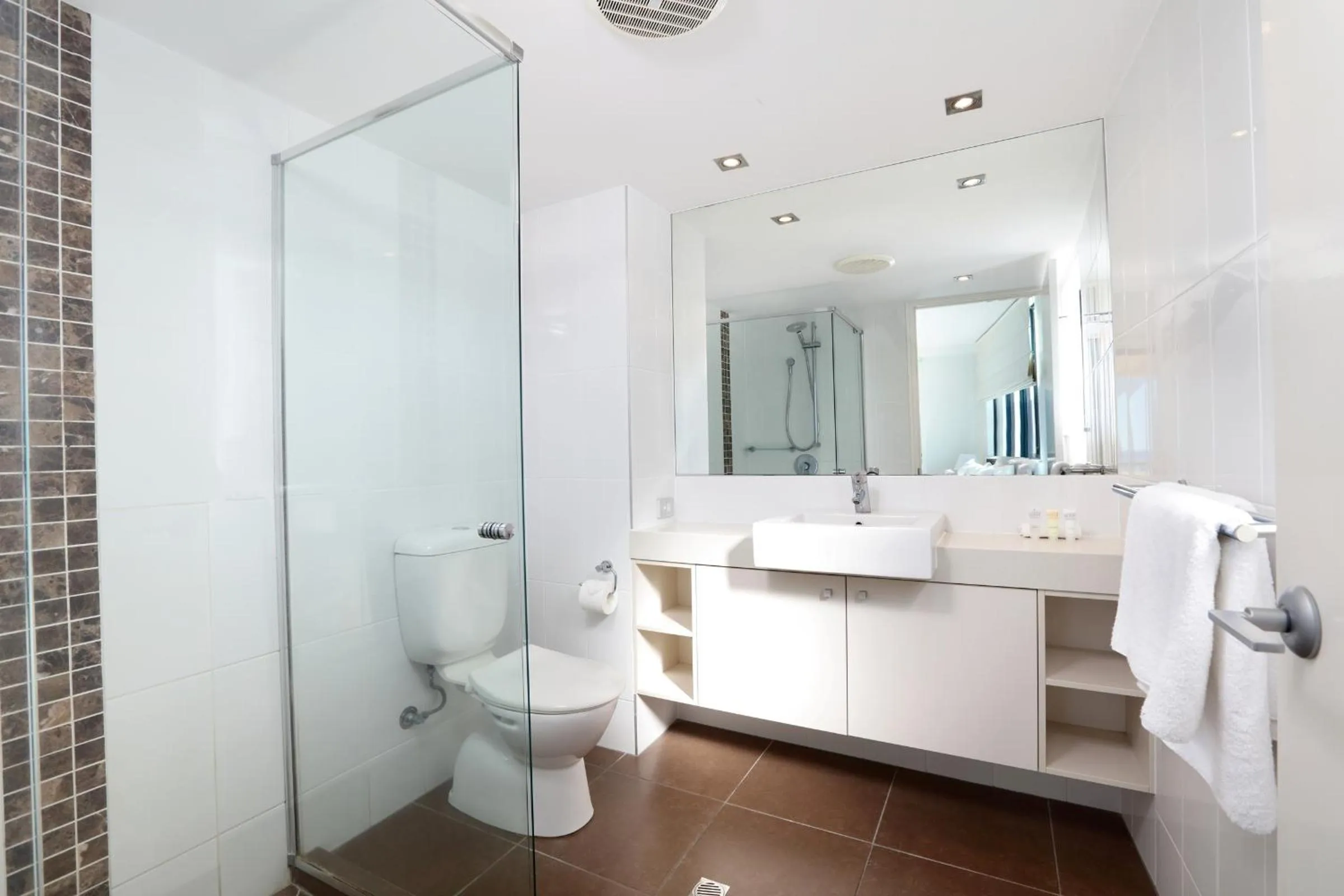 Bathroom in Peninsular Beachfront Resort