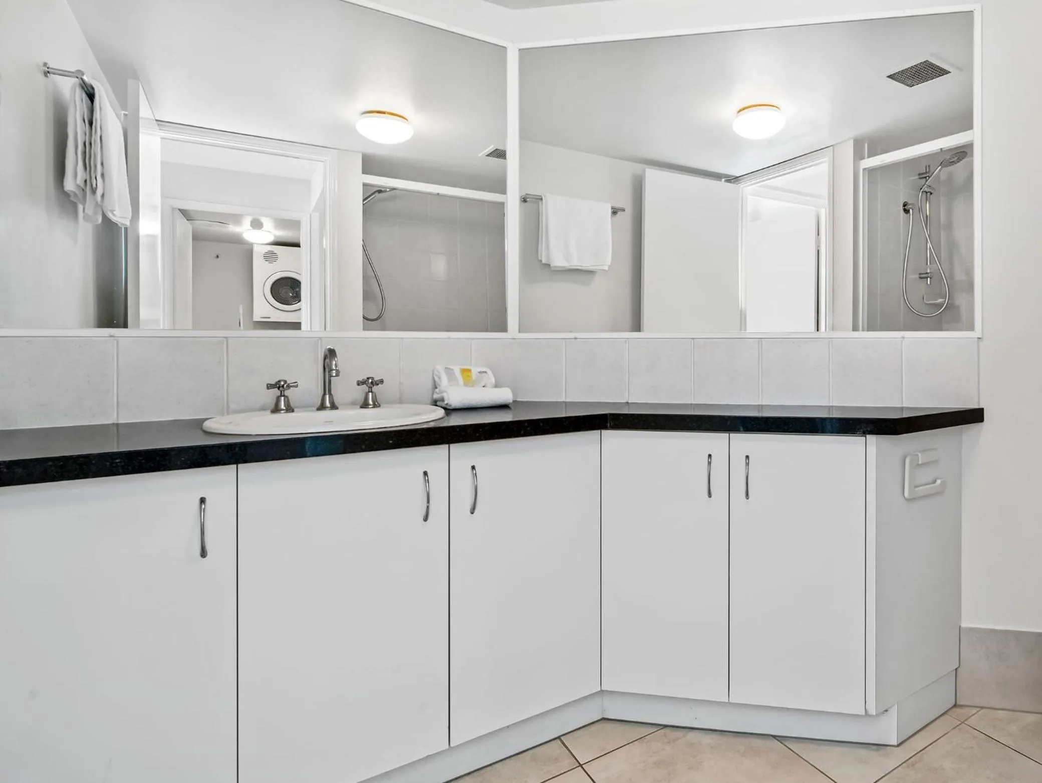 Bathroom in Peninsular Beachfront Resort