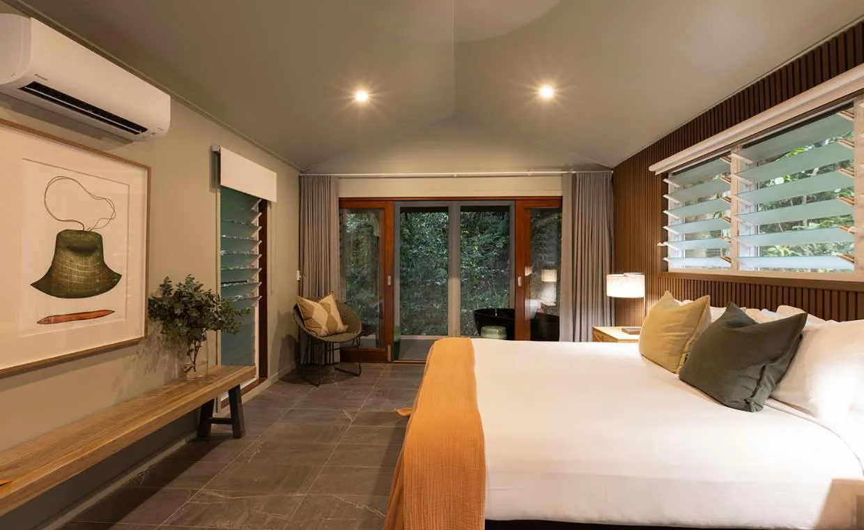 Bedroom, Bed in Daintree Ecolodge